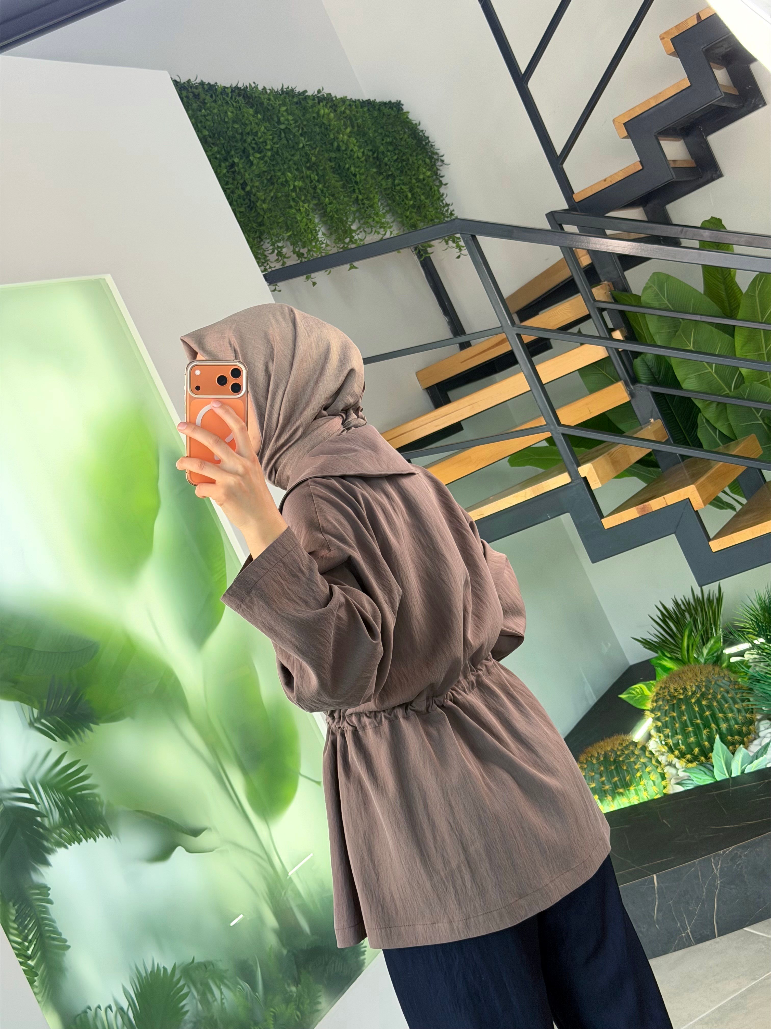 Beli Tünelli Oversize Ceket
