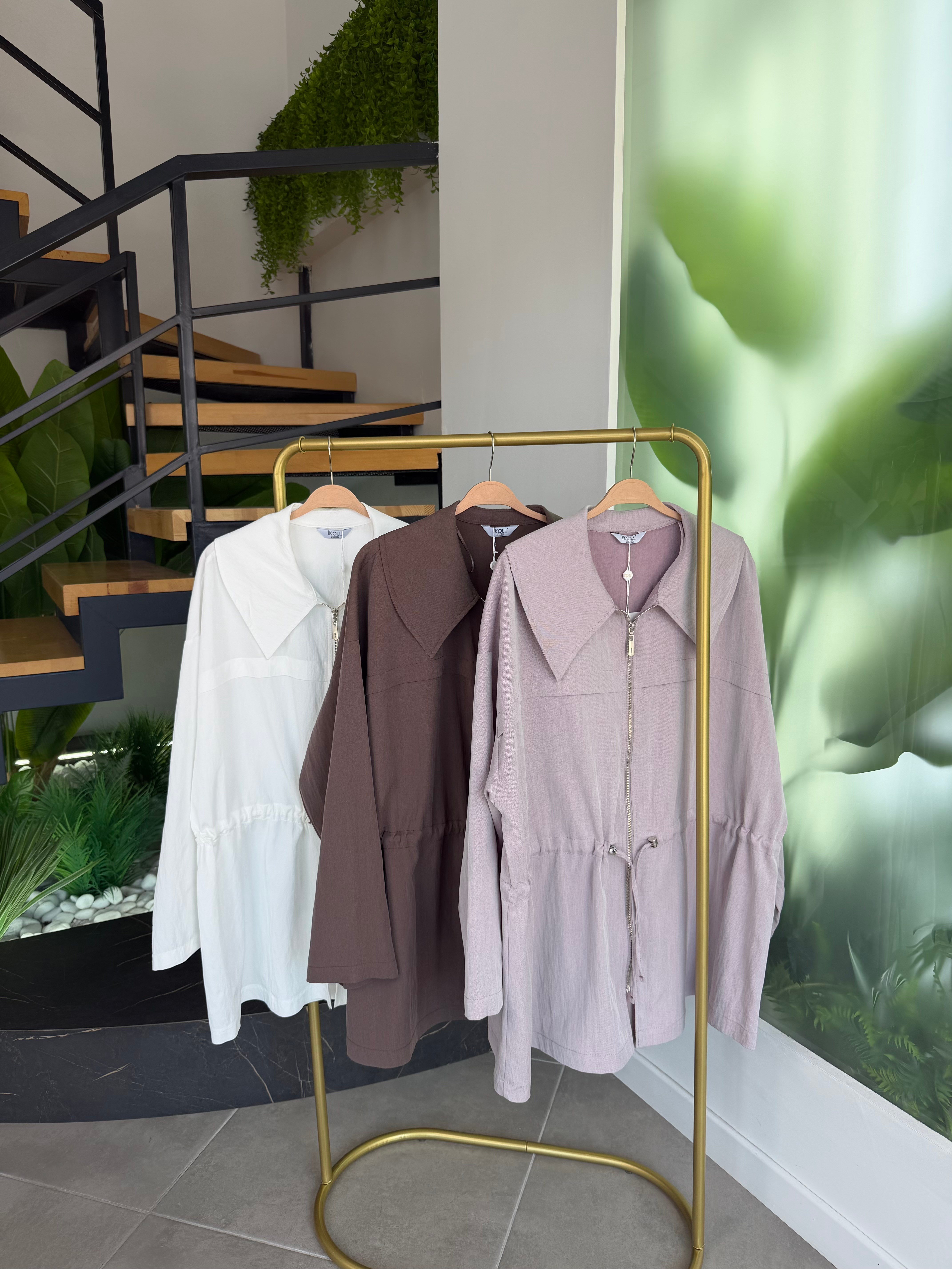 Beli Tünelli Oversize Ceket
