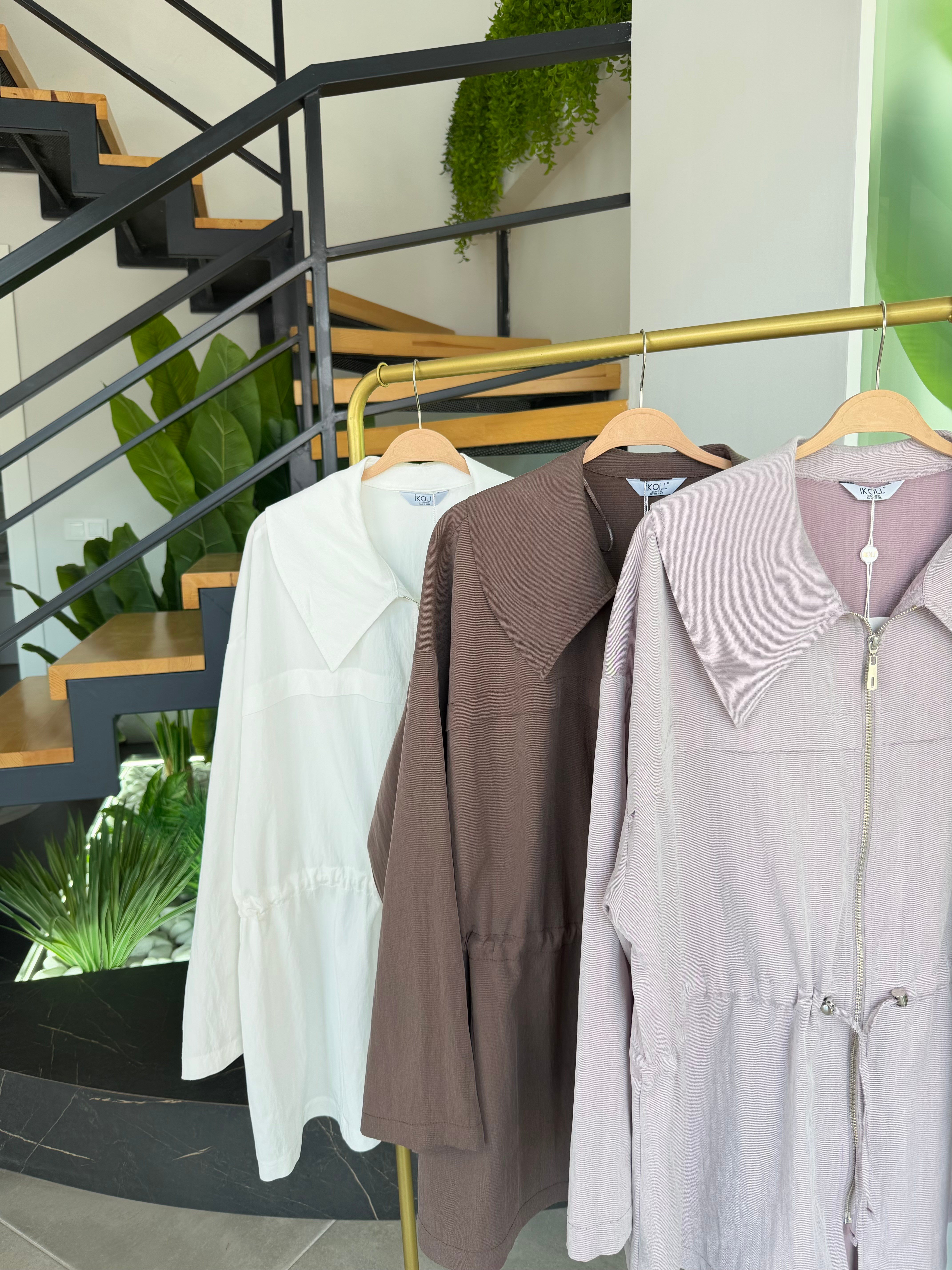 Beli Tünelli Oversize Ceket