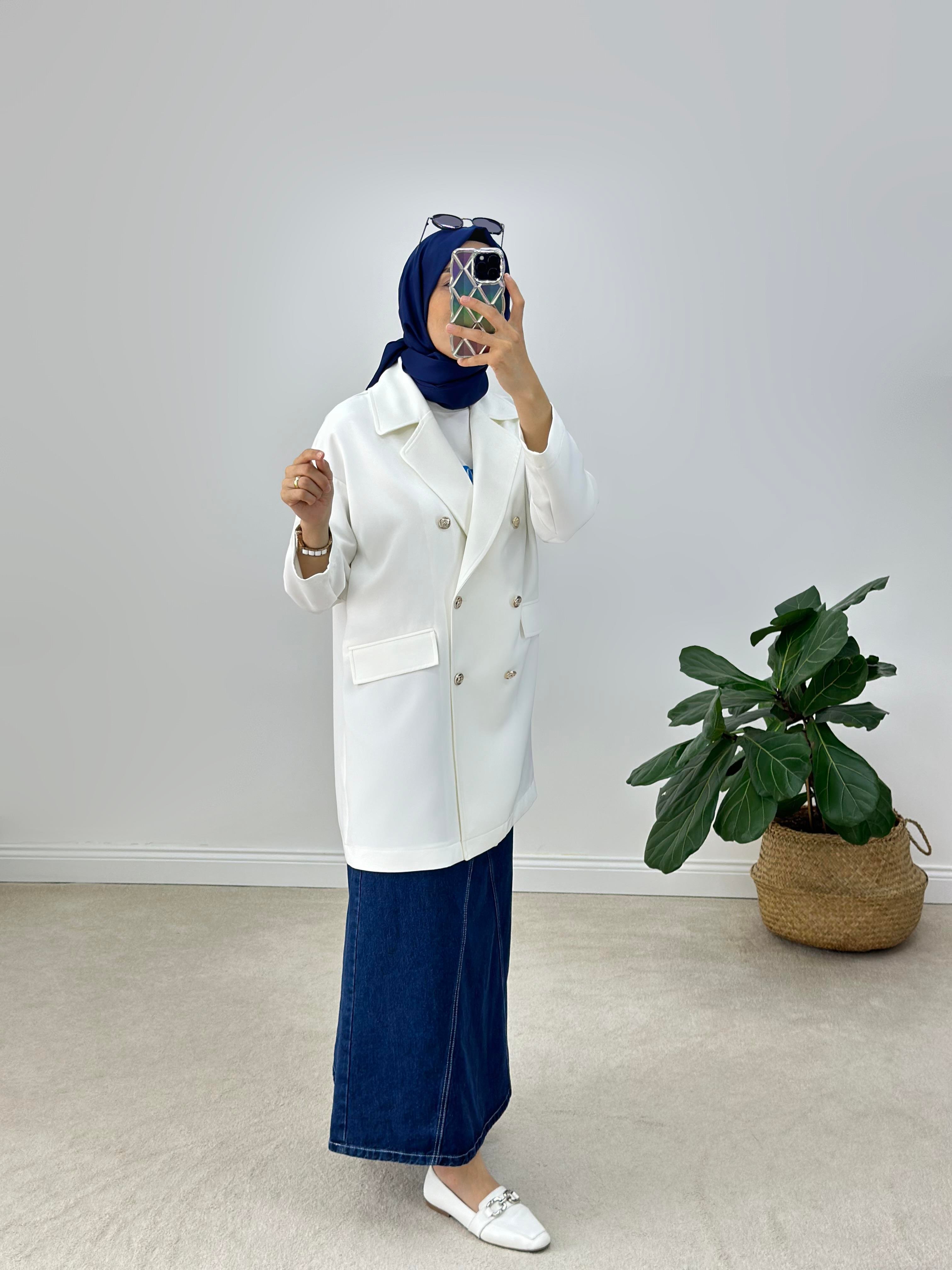 Erkek Yaka Oversize Ceket