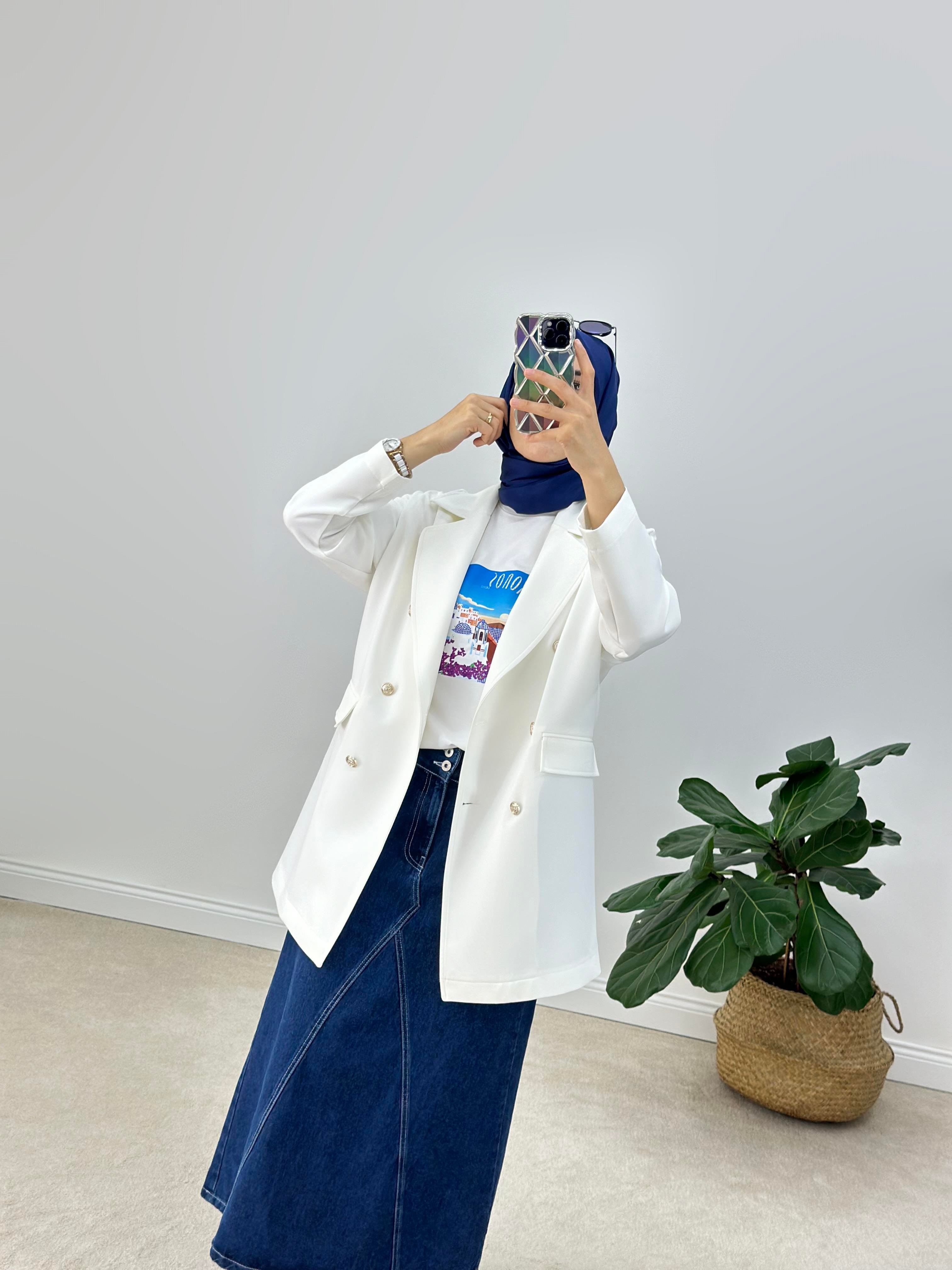 Erkek Yaka Oversize Ceket