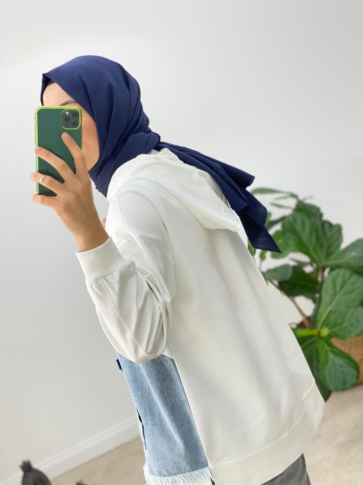İkoll Kot Detay Sweatshirt 