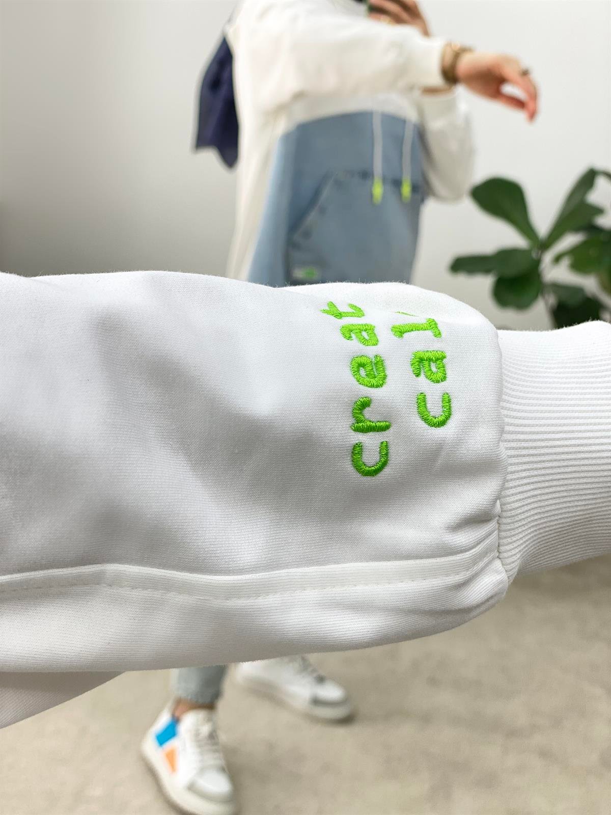 İkoll Kot Detay Sweatshirt 