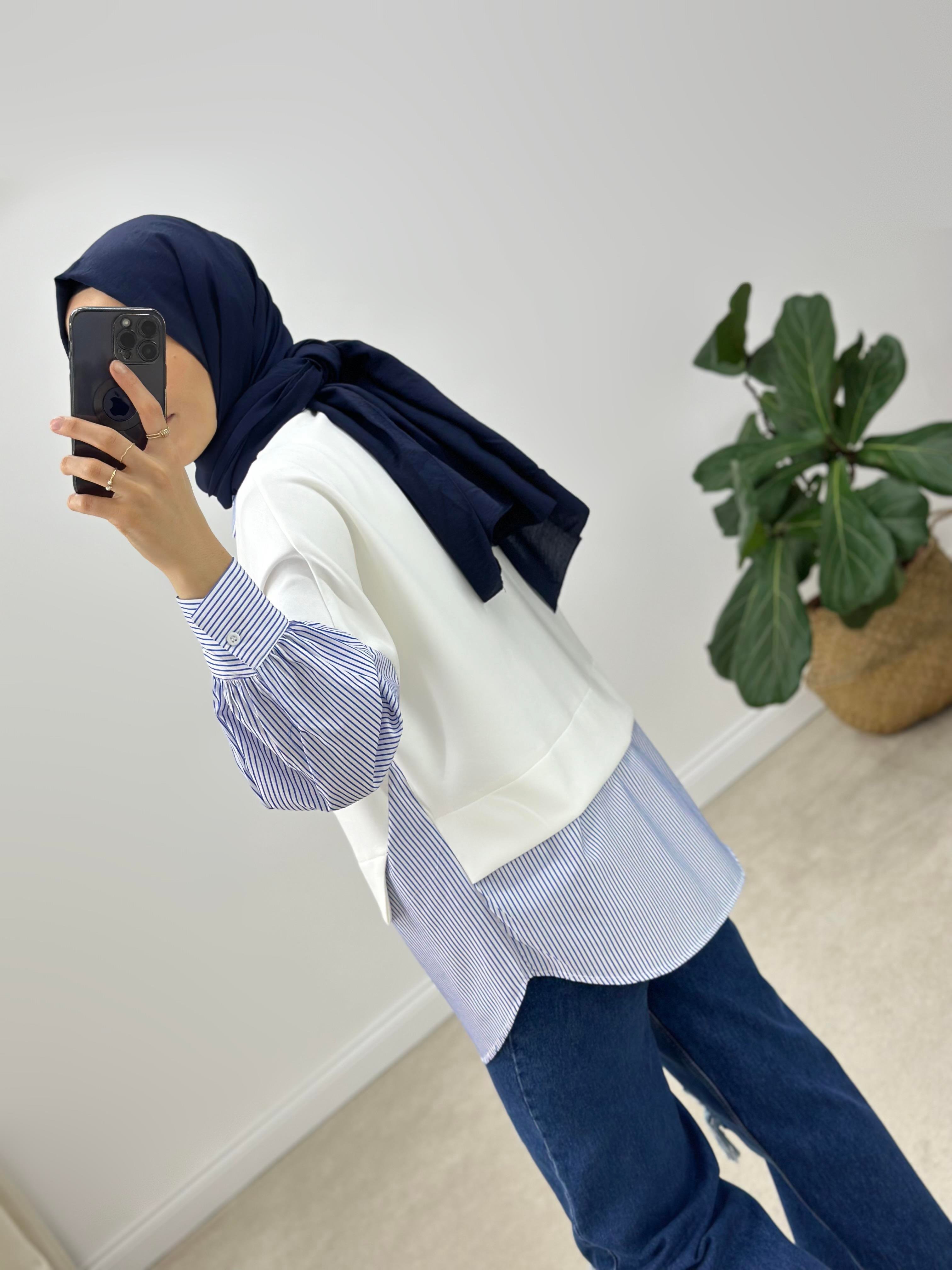Oysho & Poplin Kumaş Garnili Sweatshirt