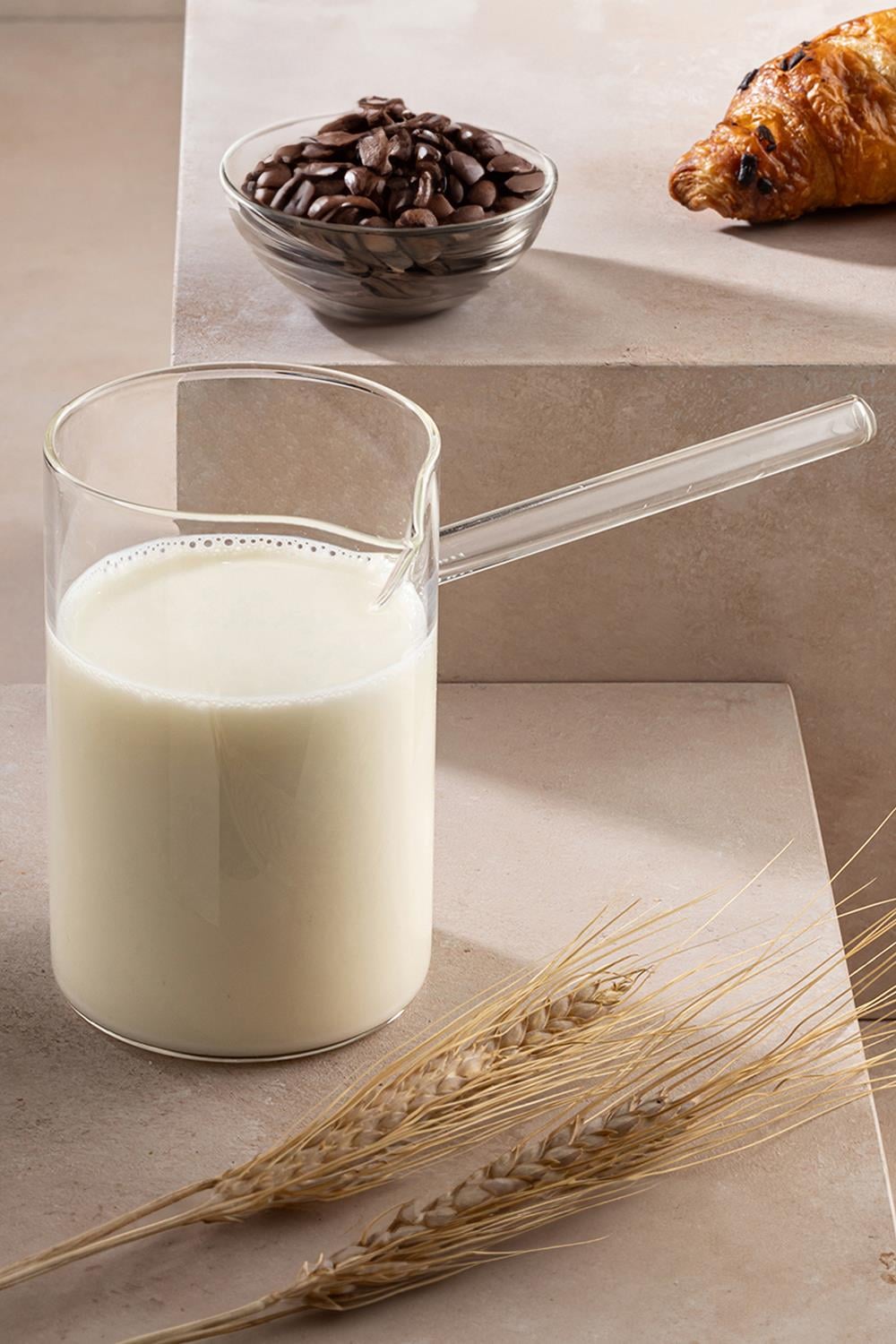 Ateşe Dayanıklı Cezve Borosilikat Cam Cezve 400 Ml