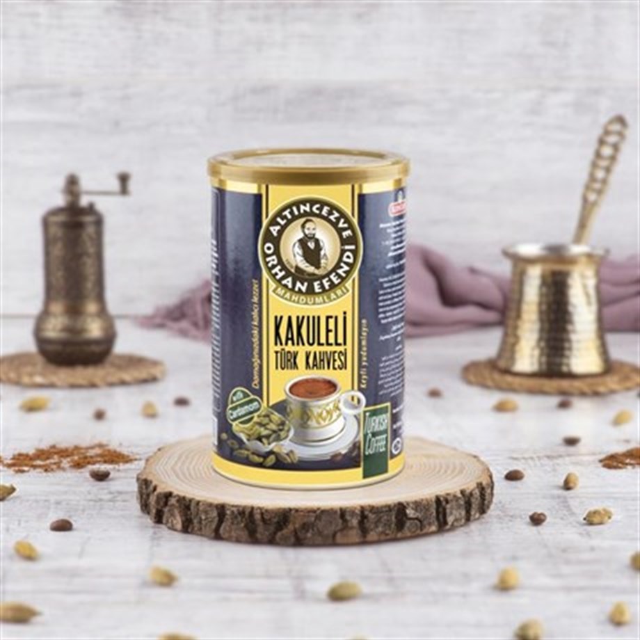 Kakuleli Türk Kahvesi 250 Gr Teneke