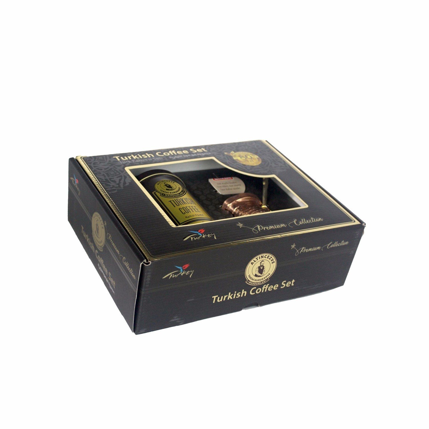 Premium Collection Cezveli Türk Kahvesi Seti