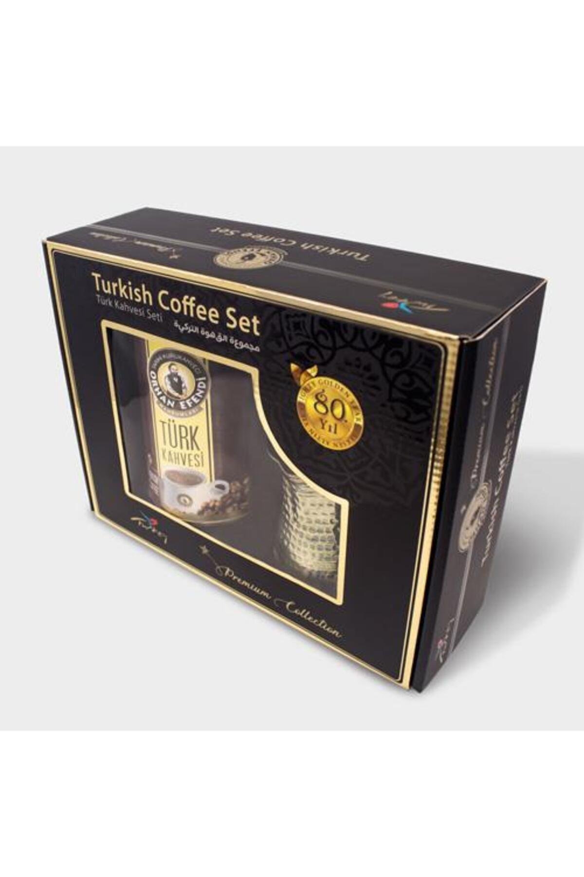 Premium Collection Cezveli Türk Kahvesi Seti