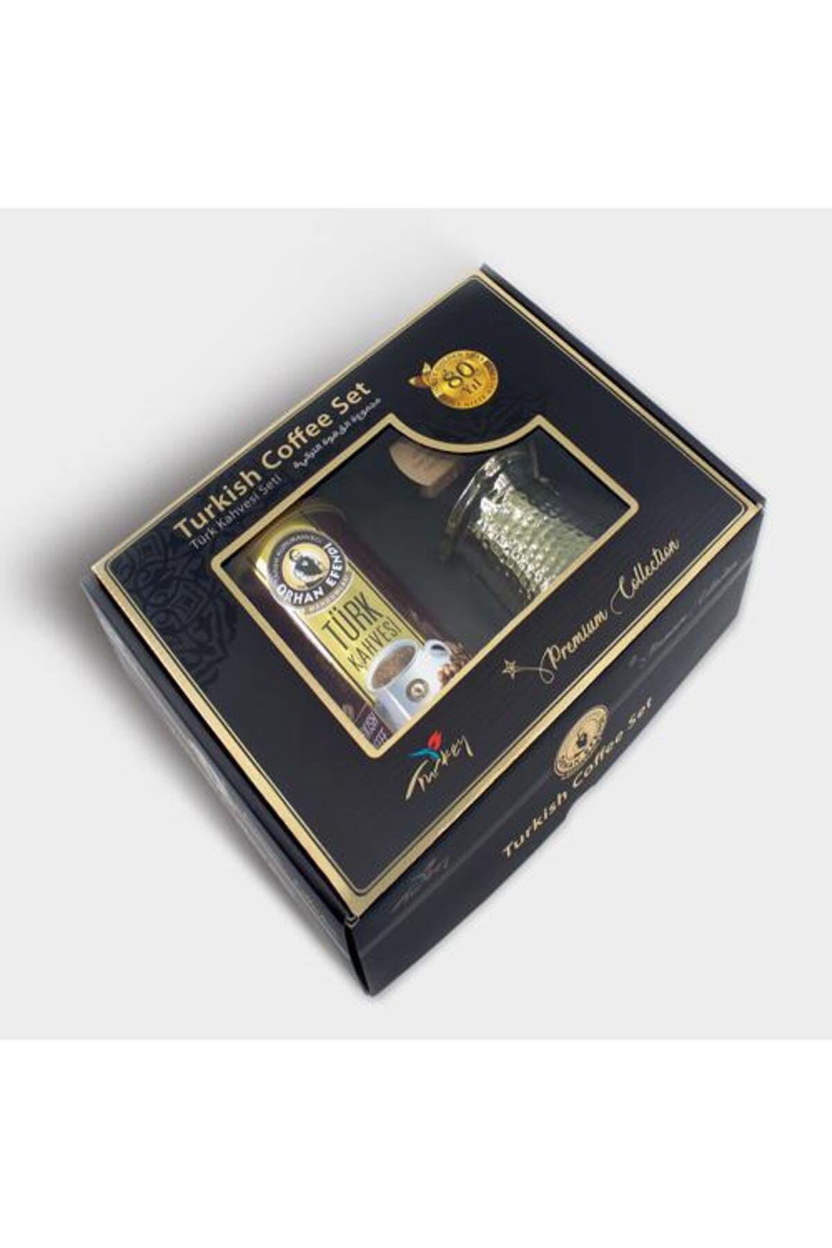 Premium Collection Cezveli Türk Kahvesi Seti