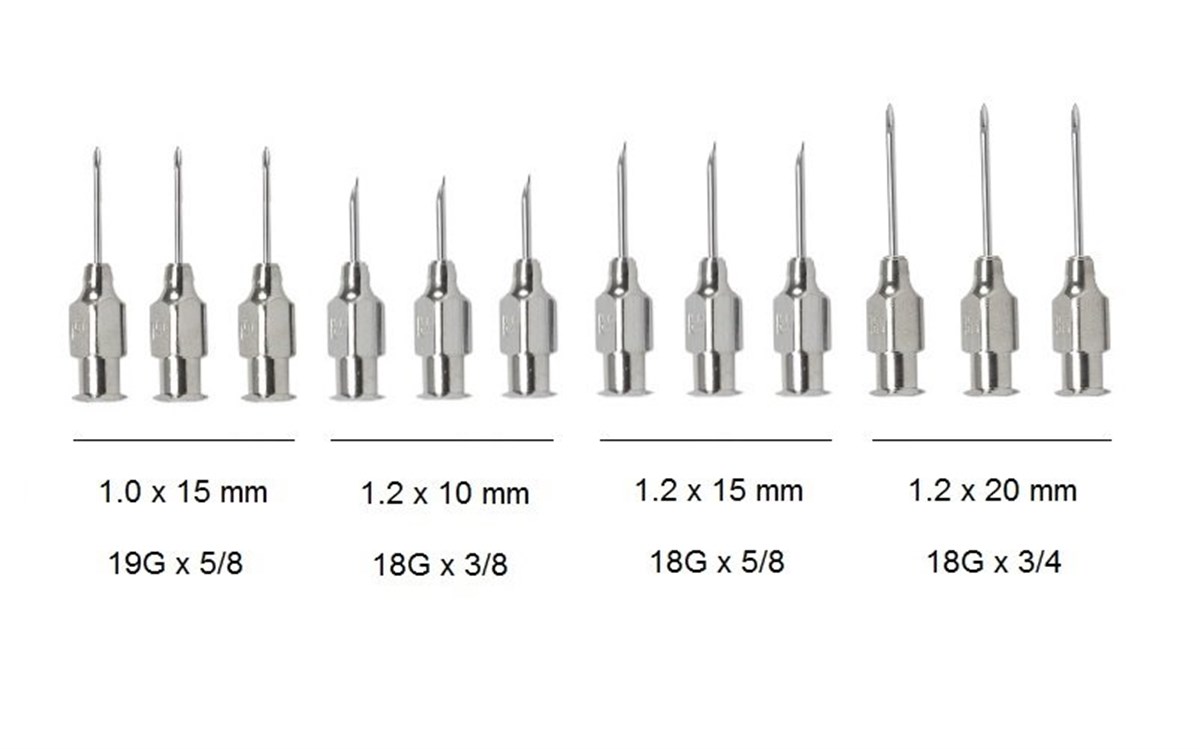 Enjektör İğnesi. Karışık Set I. Kuzular İçin - 12/pk
