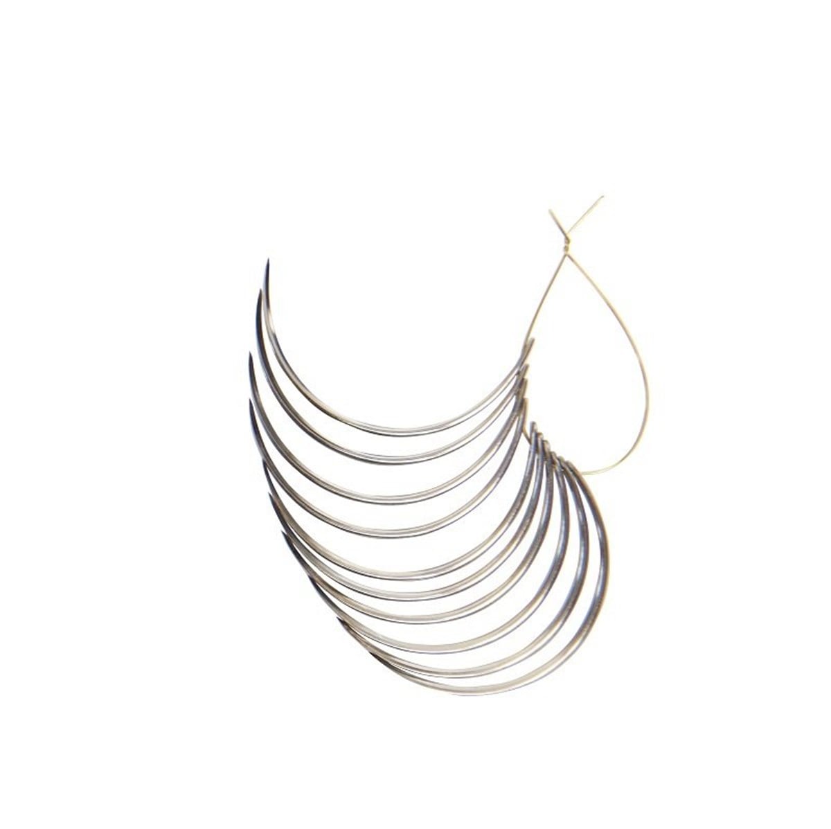 Veteriner Sütür İğnesi. Regular Eye. 1/2. Keskin. 39 mm. 10/pk