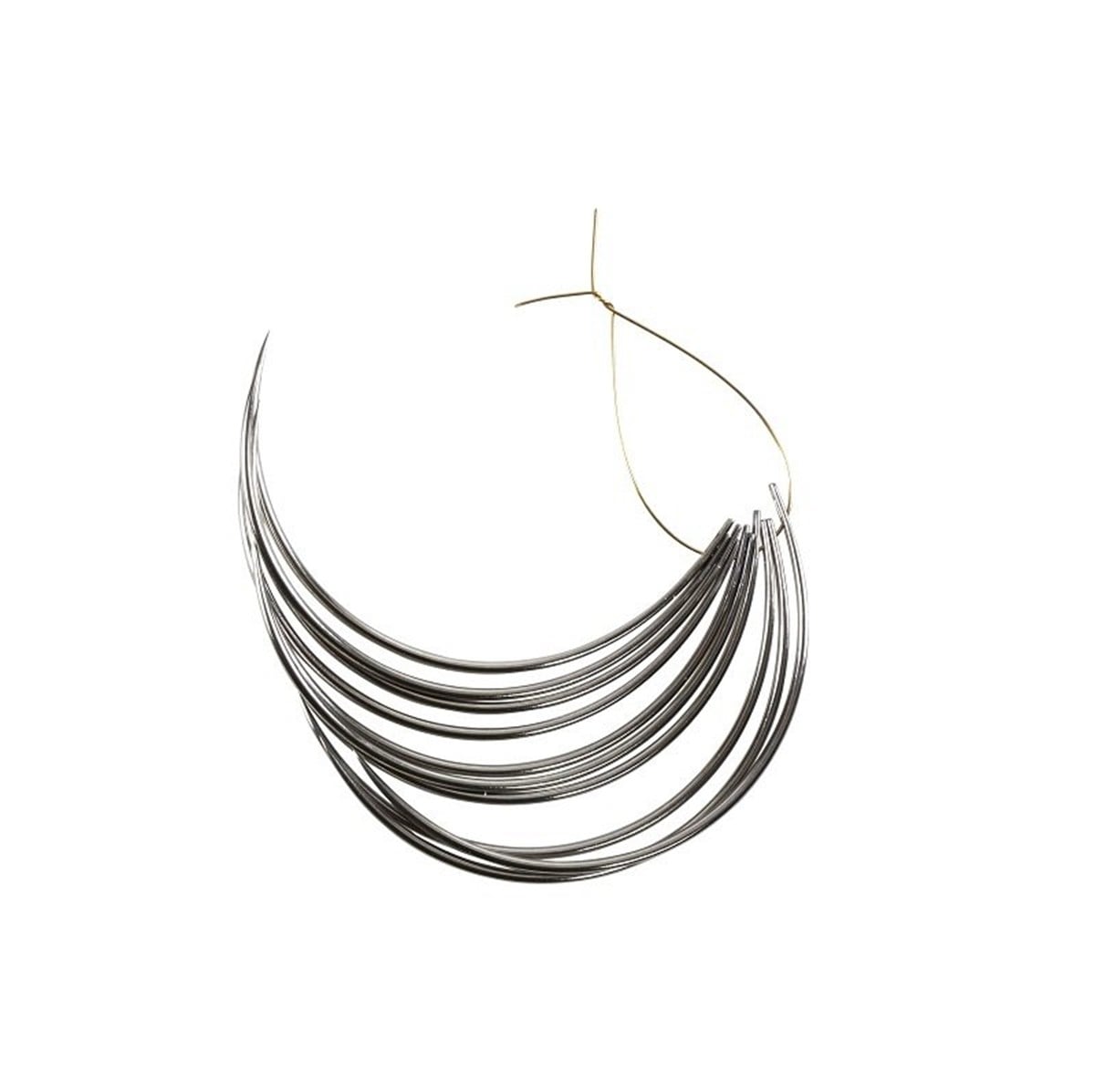 Veteriner Sütür İğnesi. Spring Eye. 1/2. Yuvarlak. 53 mm. 10/pk