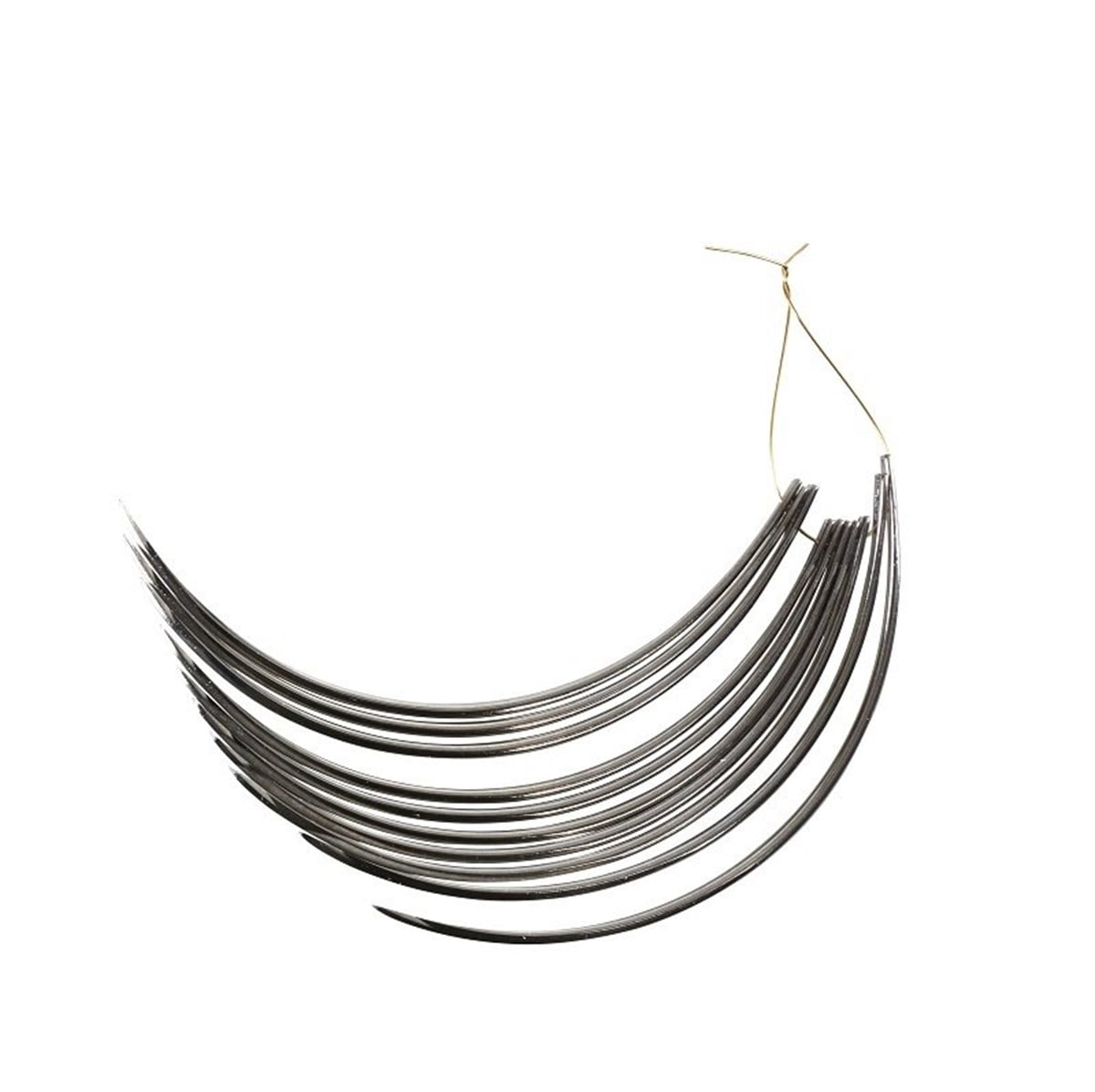 Veteriner Sütür İğnesi. Spring Eye. 3/8. Keskin. 61 mm. 10/pk