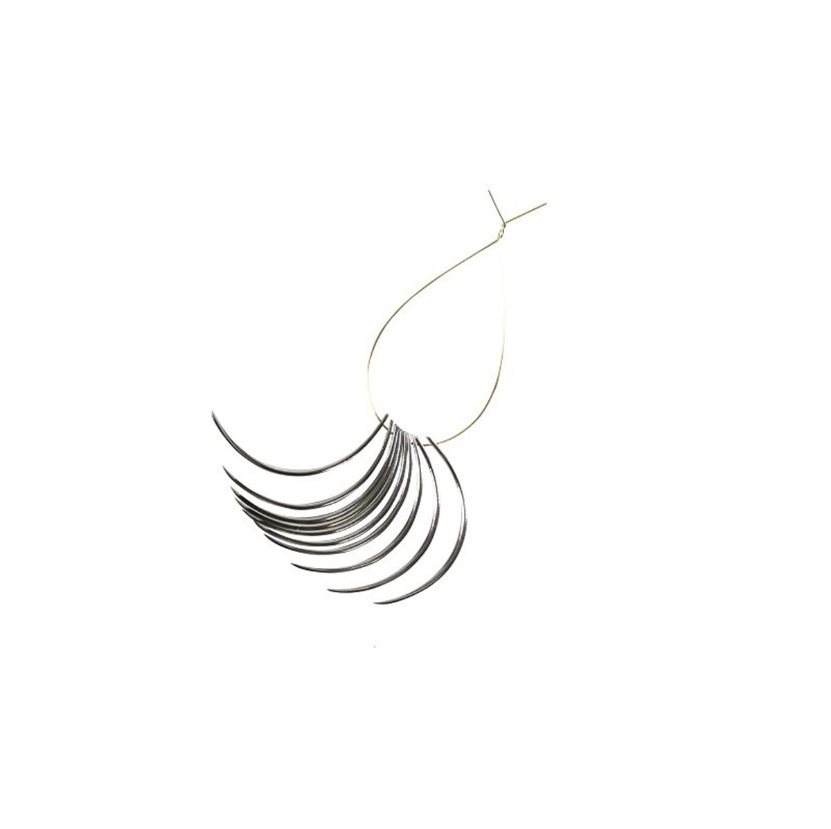 Veteriner Sütür İğnesi. Spring Eye. 3/8. Keskin. 21 mm. 10/pk