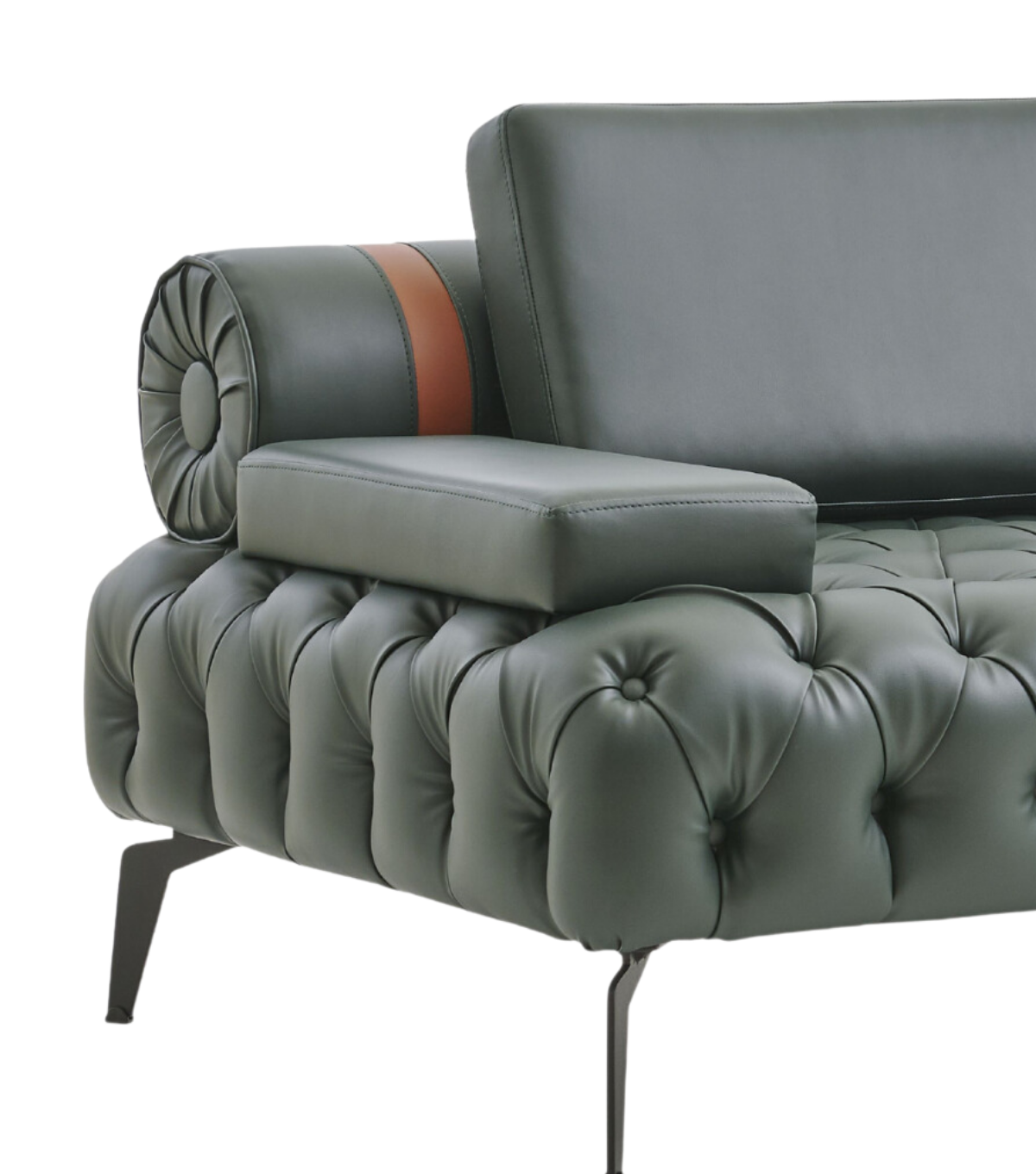 Alex Kapitone Berjer Deri Yeşil