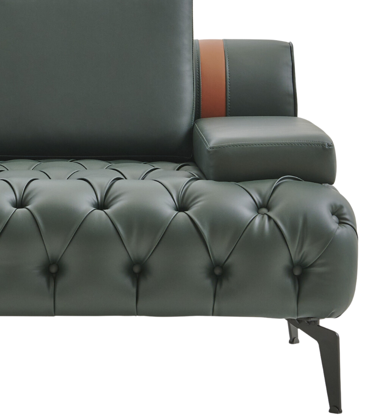 Alex Kapitone Berjer Deri Yeşil