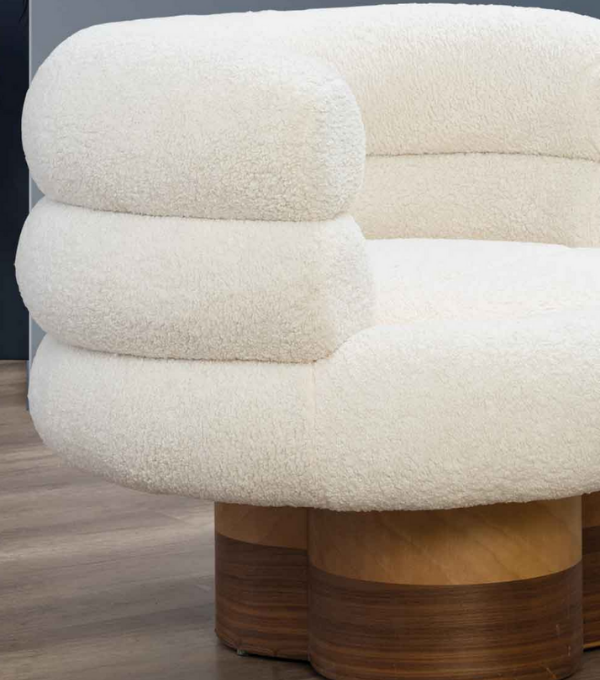 Amalfi Teddy Berjer Ceviz Bej