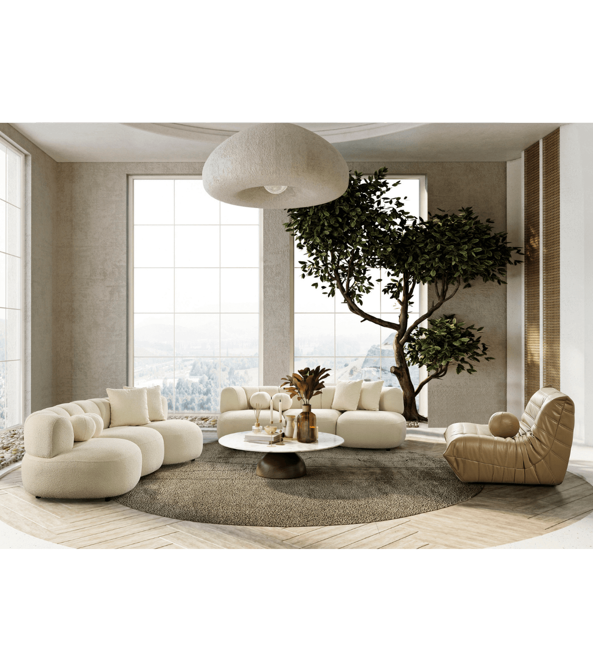Barney Comfort Fireside Berjer Deri Kahverengi 23