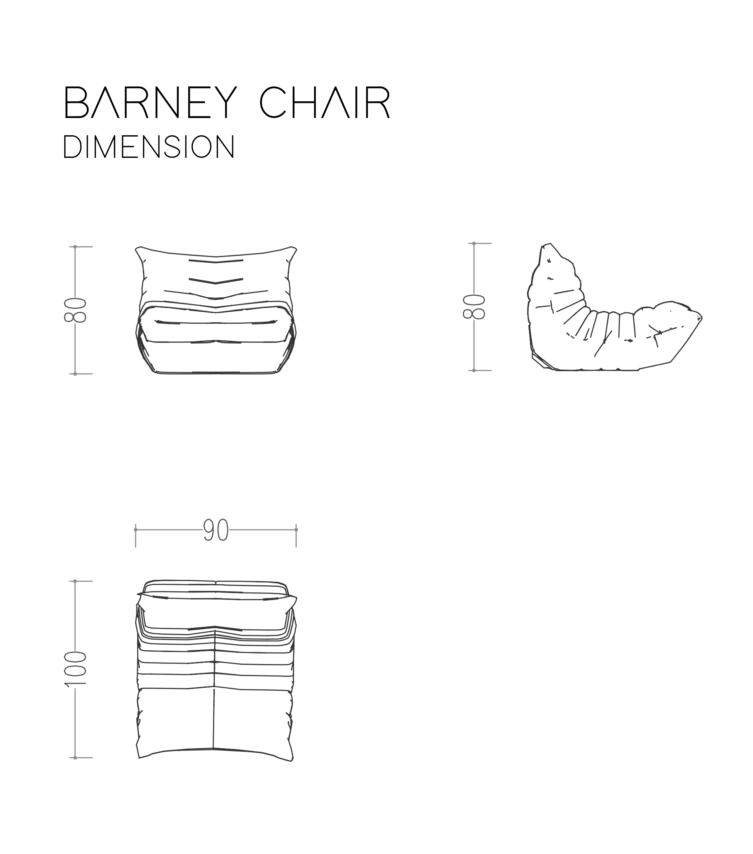 Barney Comfort Fireside Berjer Teddy Bej