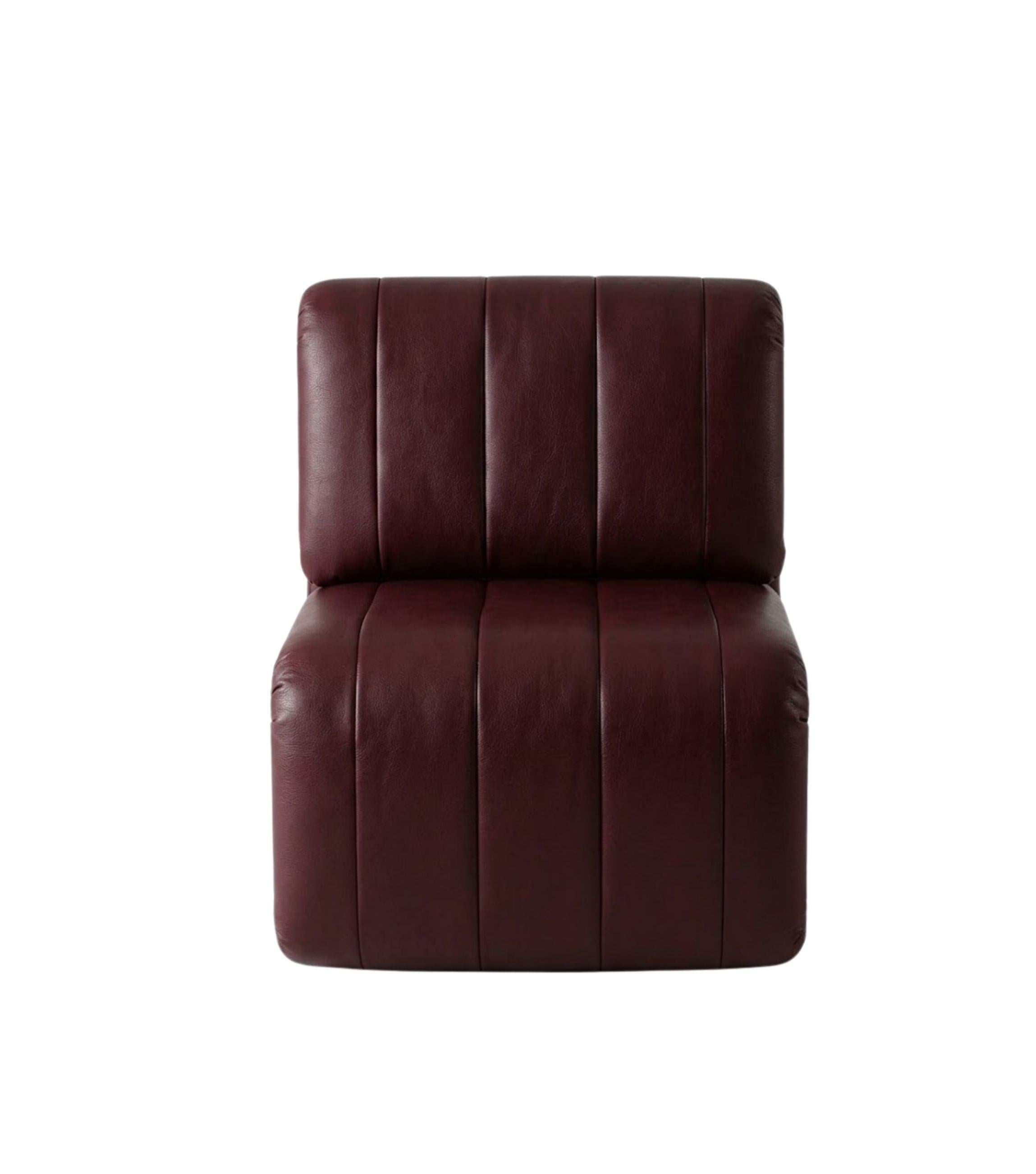 Bristol Simetrik Bordo Deri Berjer