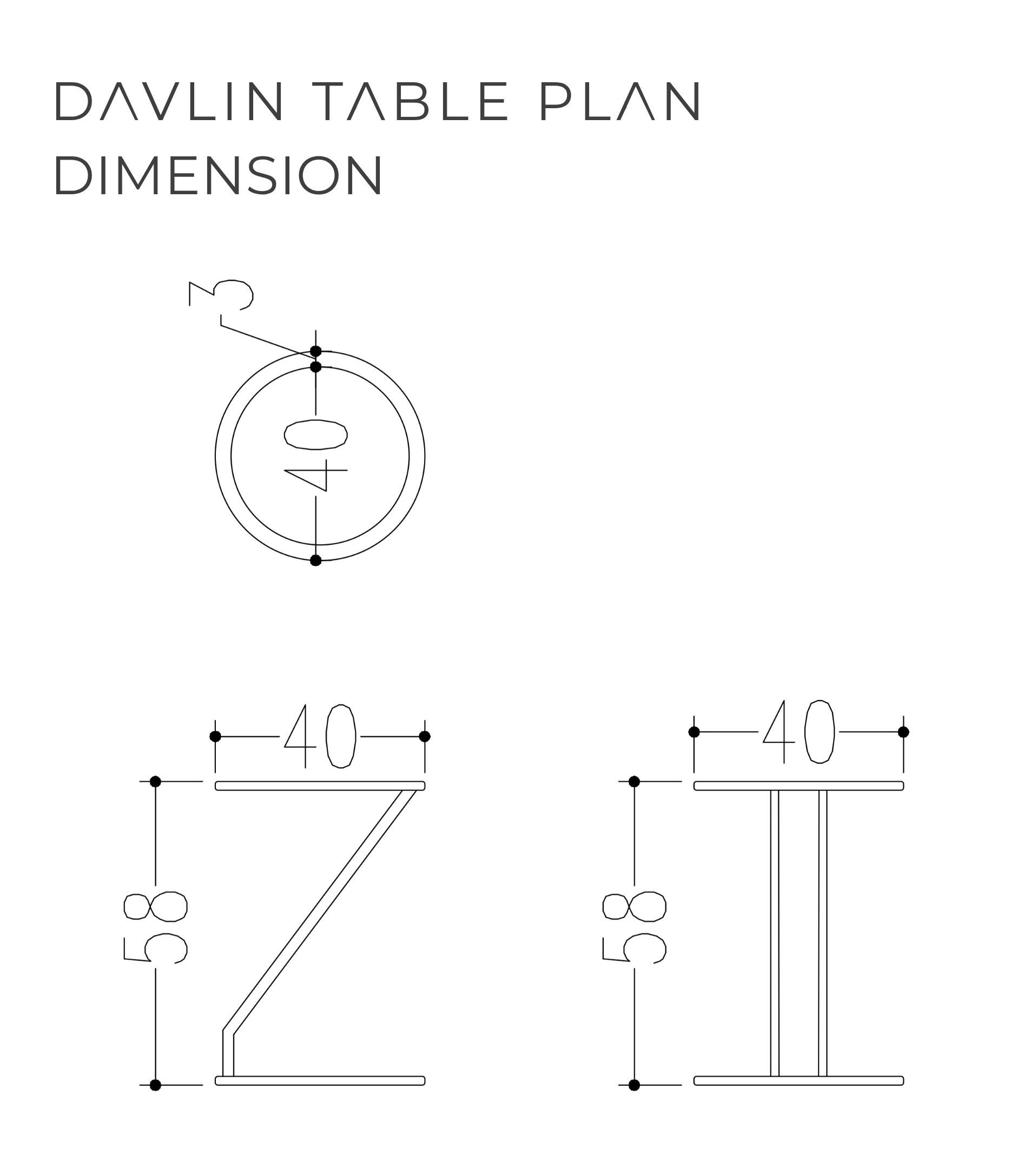 Davlin Metal Brass with Glass Detail Side Table