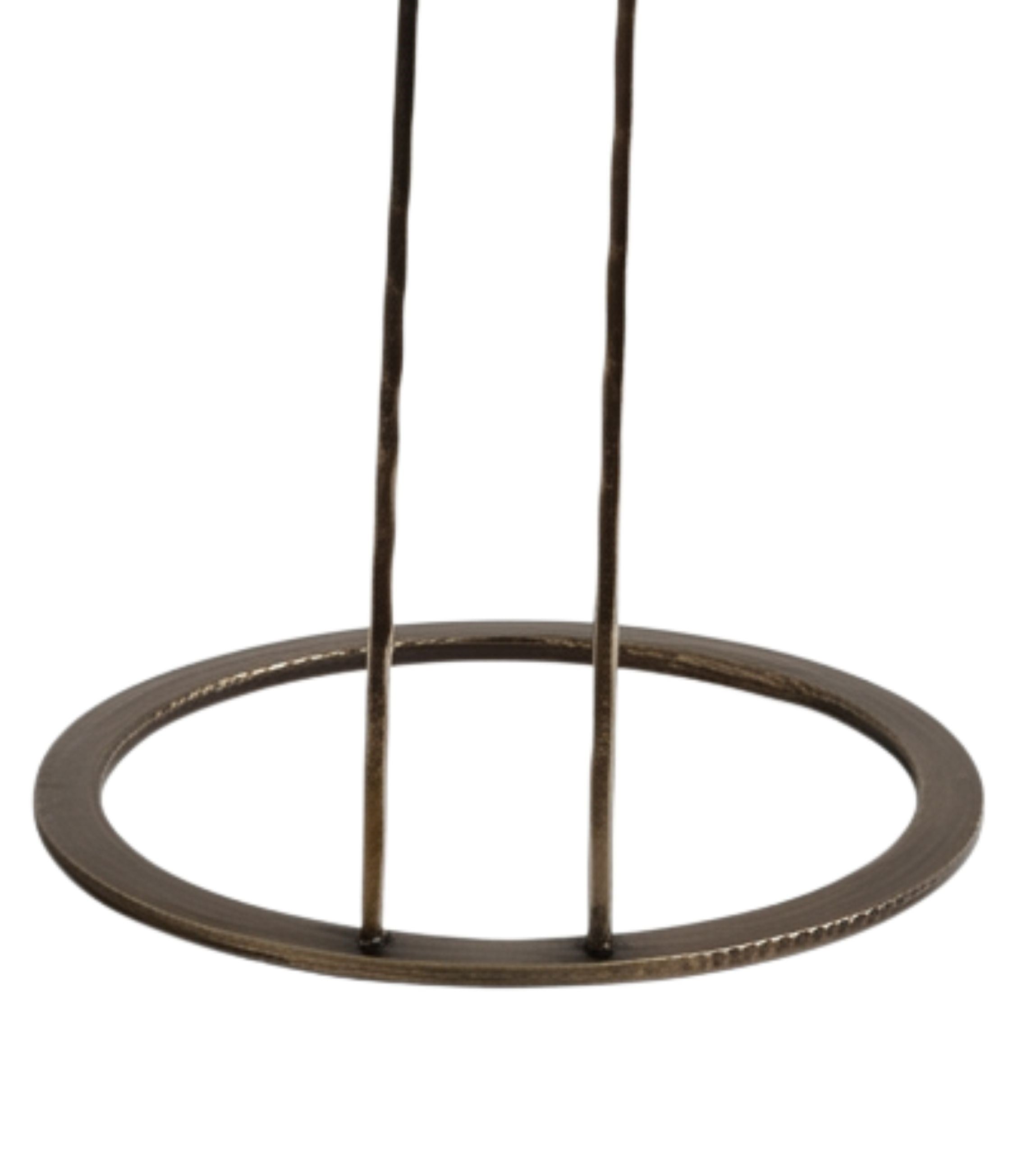 Davlin Metal Brass Cam Detay Yan Sehpa
