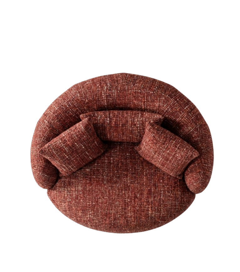 Gorki Loveseat Berjer Kırmızı