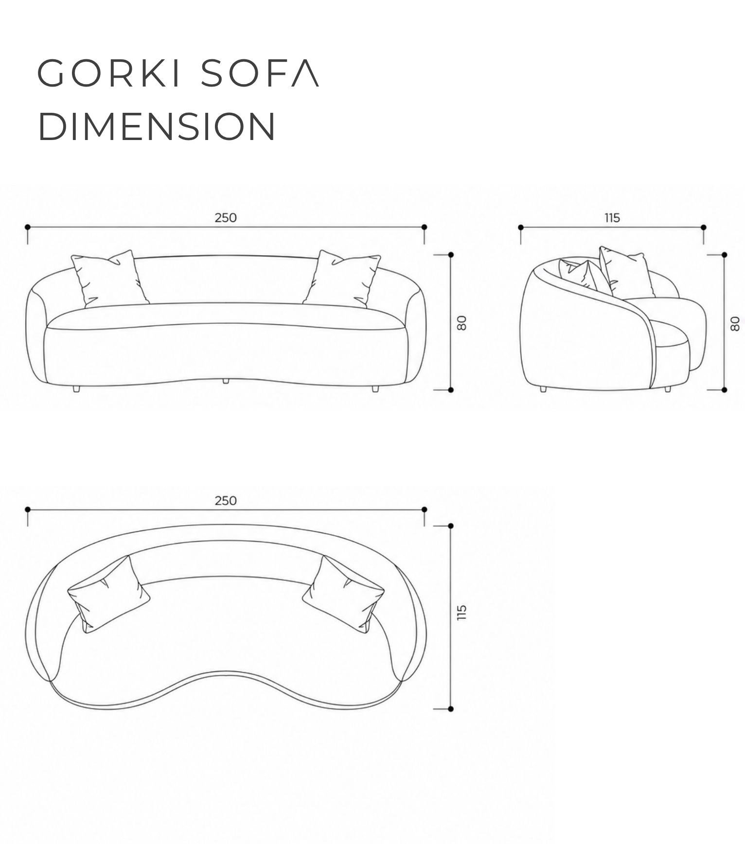 Gorki Teddy Kanepe Kum 1018
