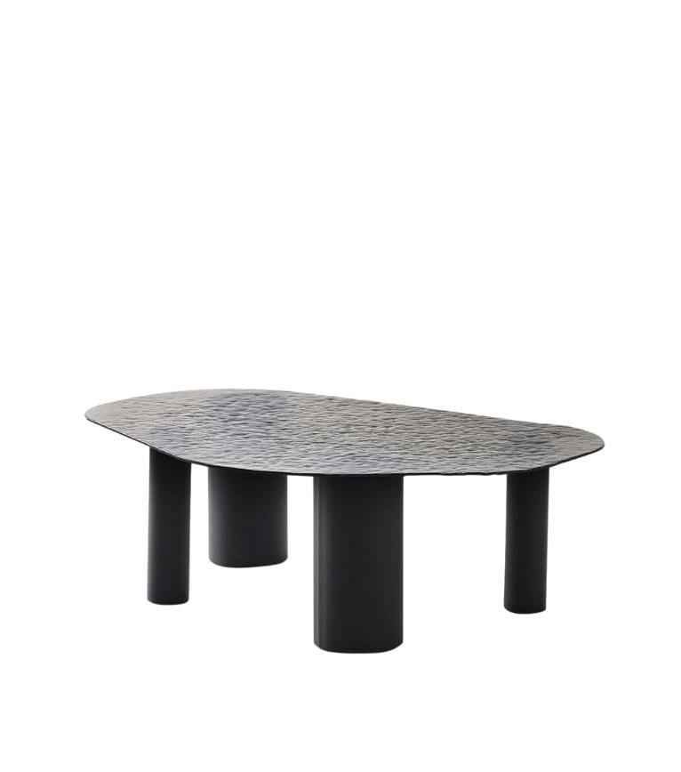Grieg Black Fusion Glass Twin Coffee Table Set