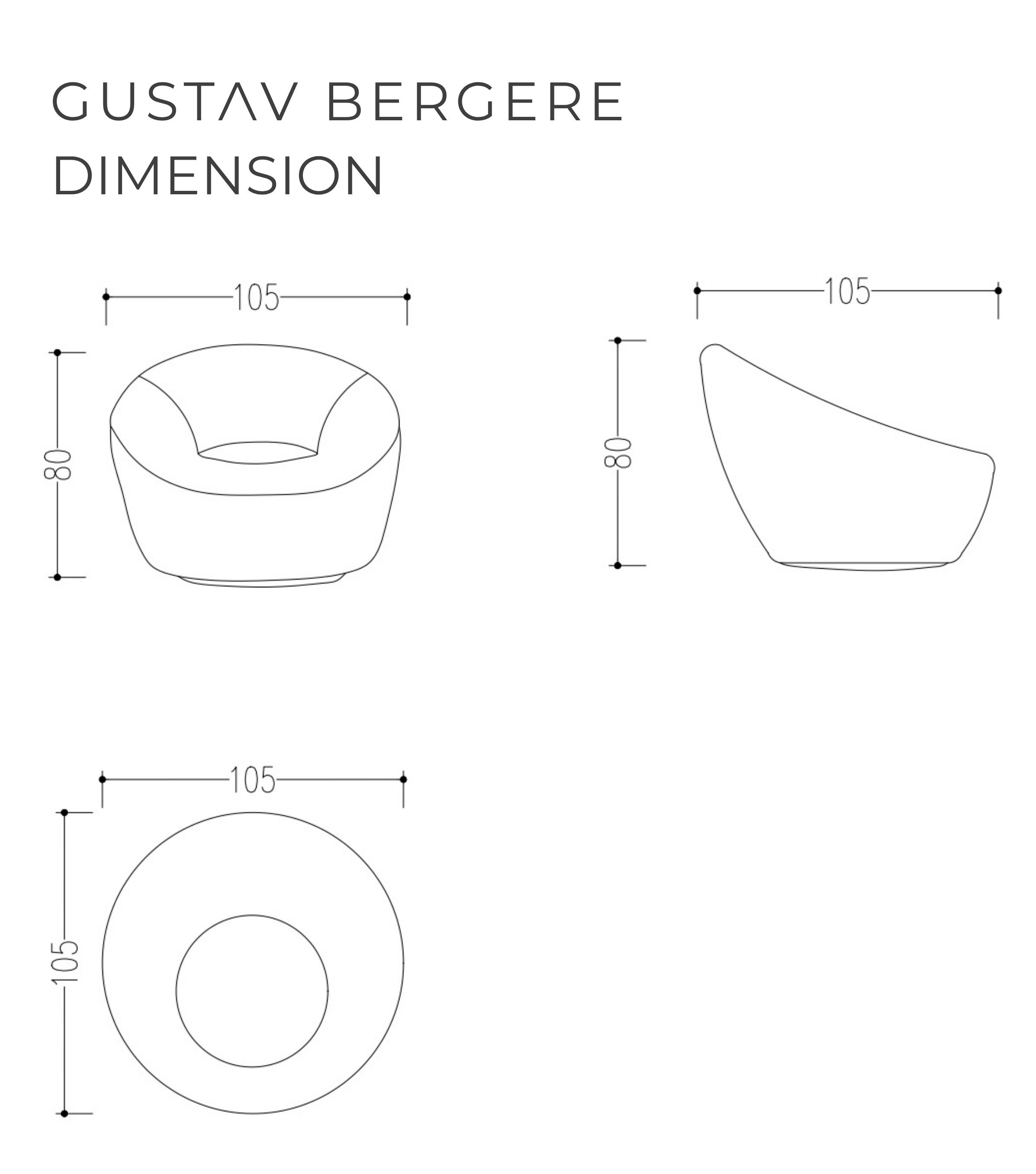 Gustav Döner Ayak Berjer Bej