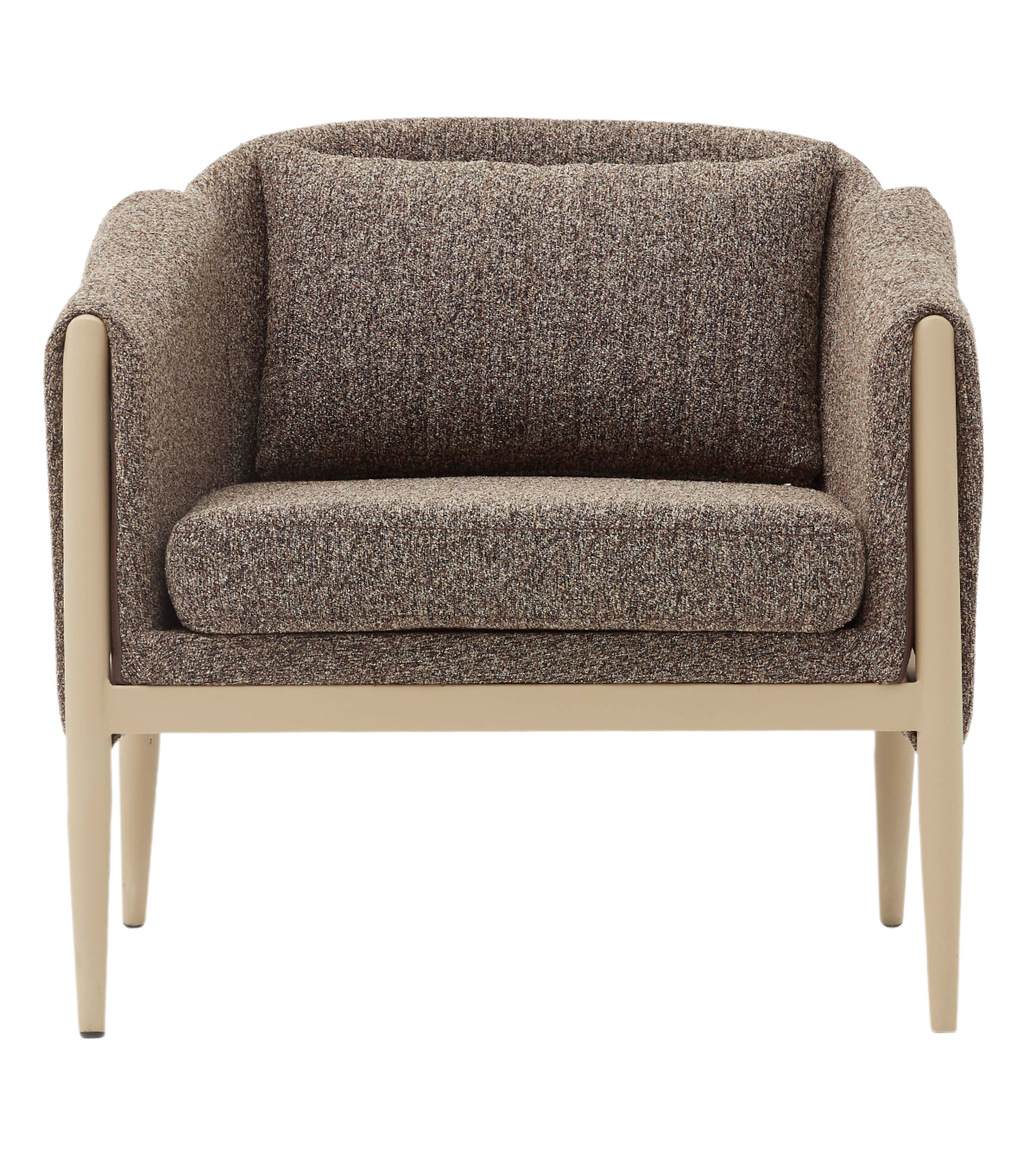 Jojo Metal Ayak Kahverengi Berjer