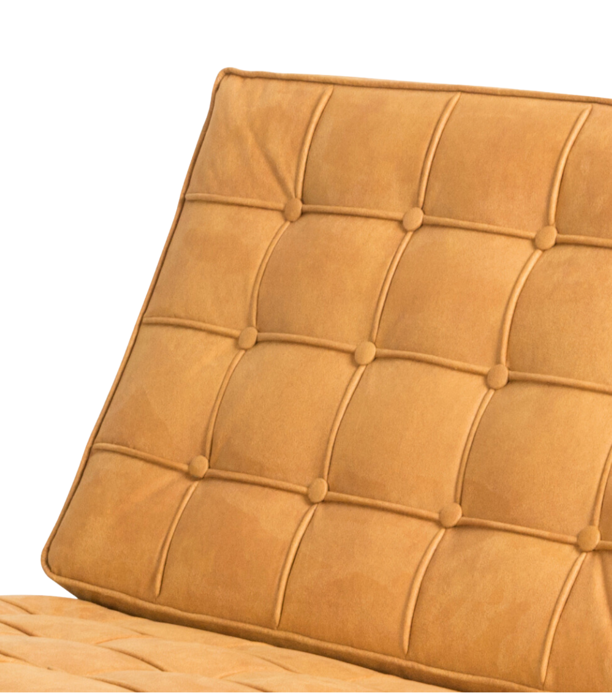 Litrus Krom Ayak Deri Berjer Sarı