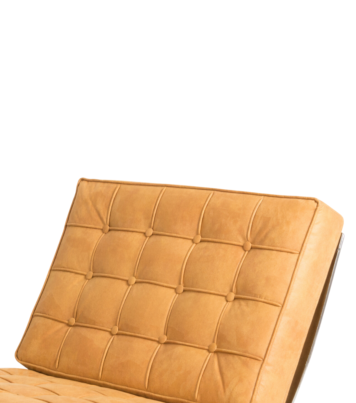 Litrus Krom Ayak Deri Berjer Sarı