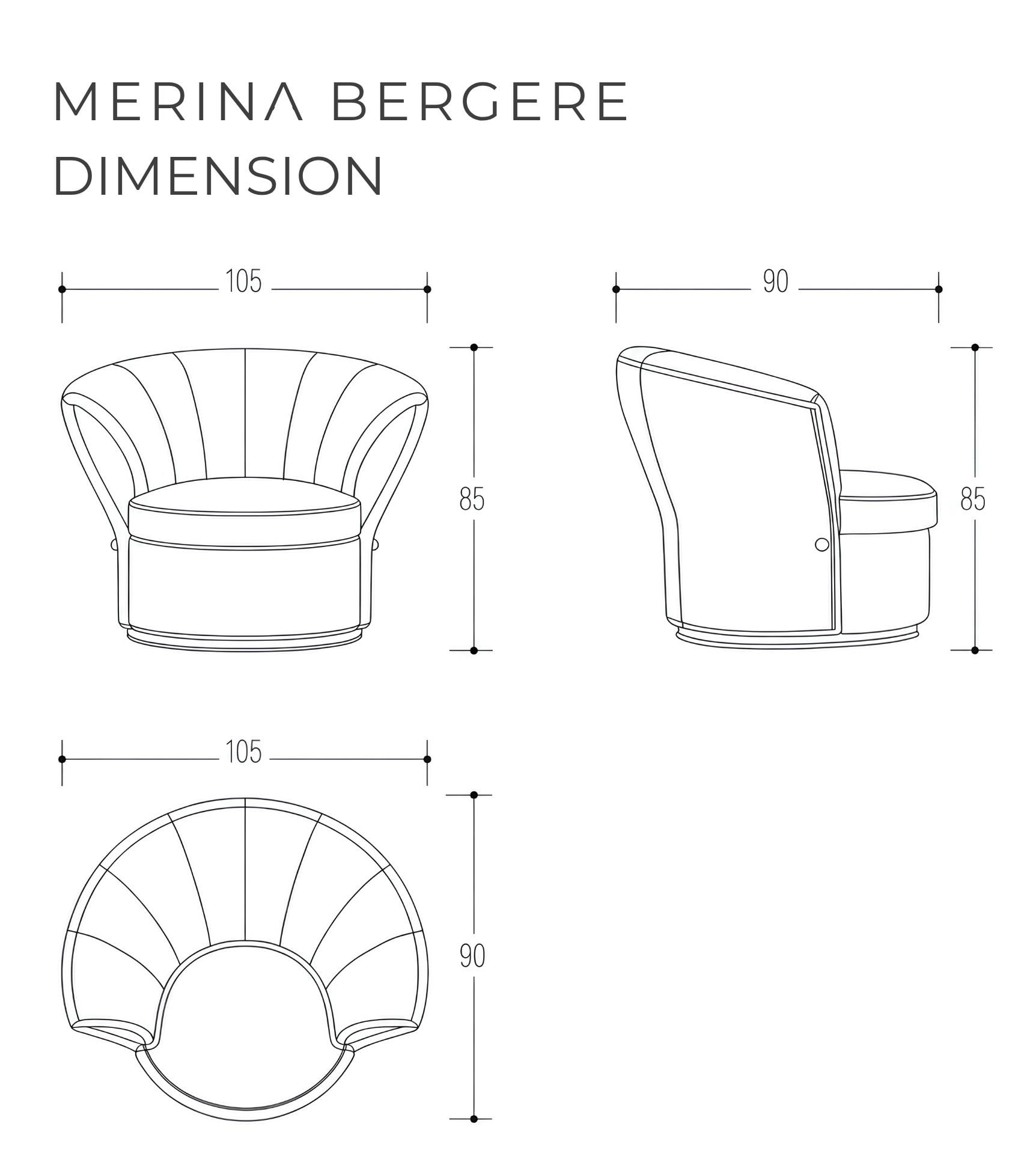 Merina Nudo Maison Berjer