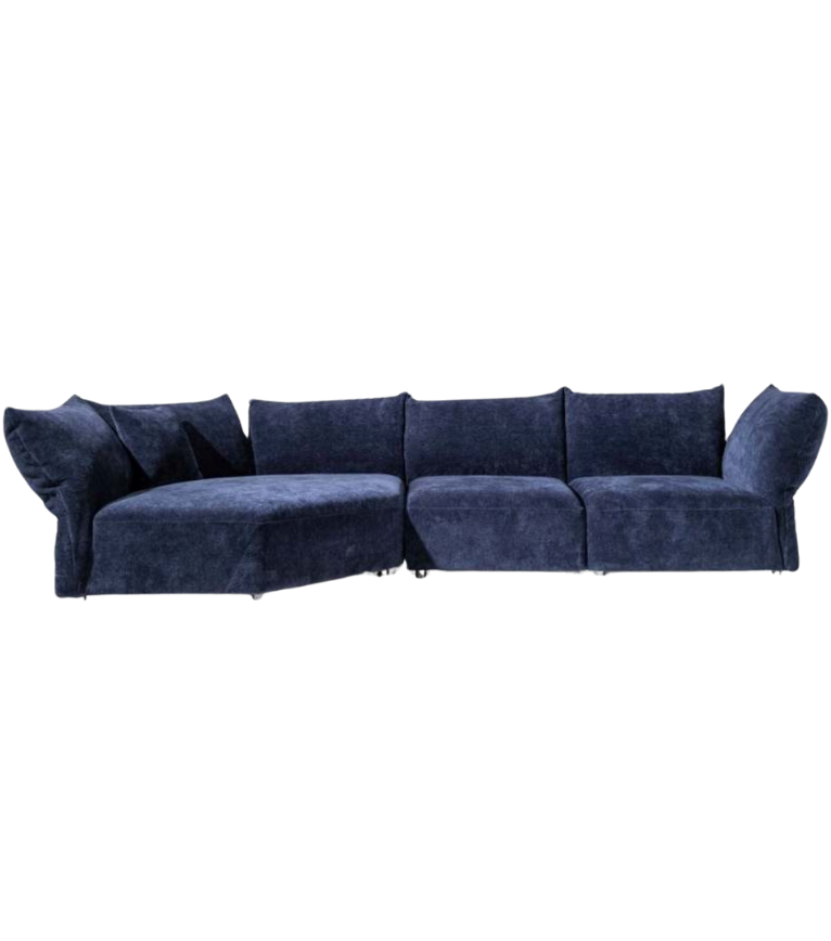 Modena Comfort Mekanizmalı Köşe Koltuk Lacivert