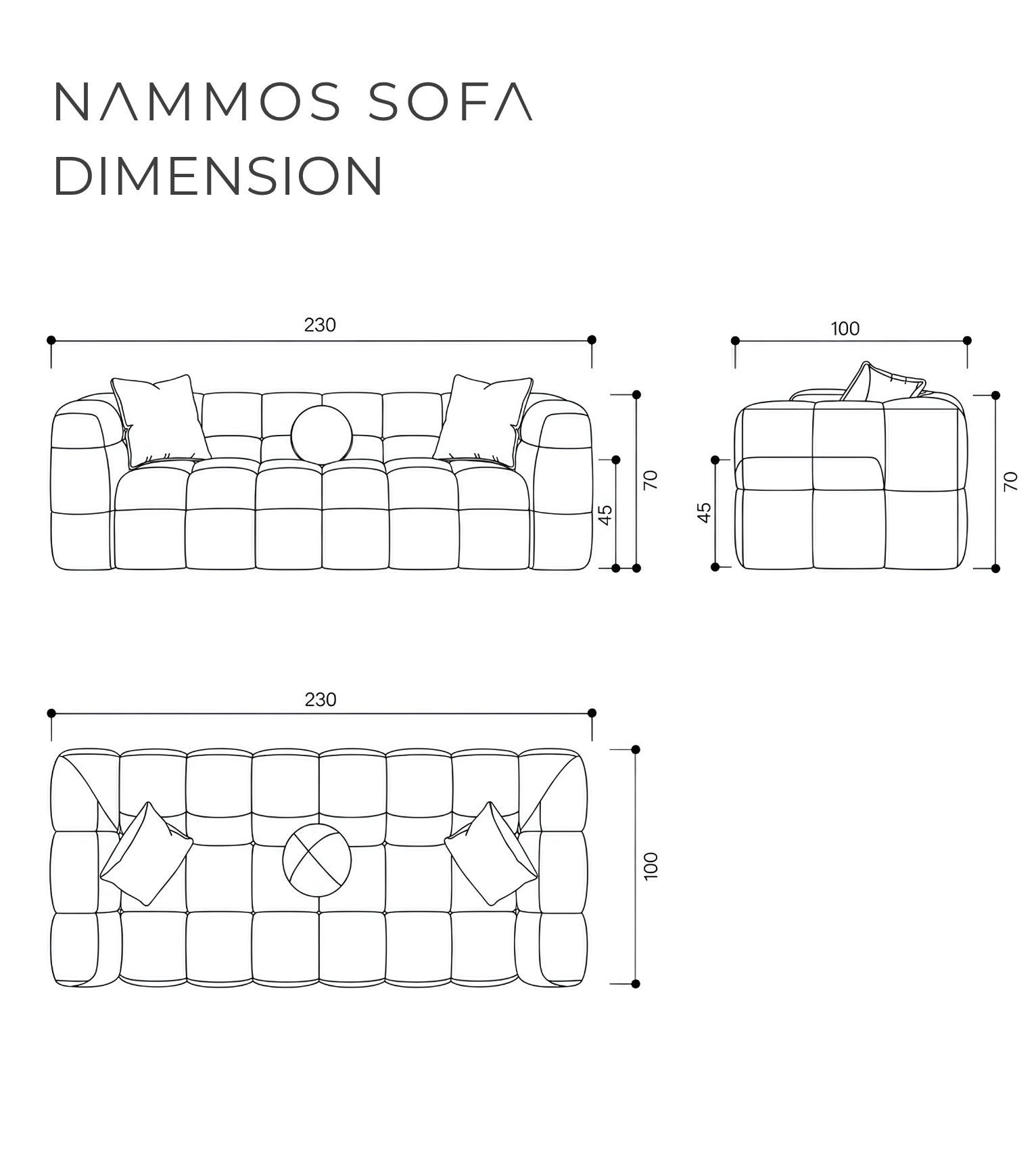 Nammos Comfort Teddy Kanepe Yeşil 1048