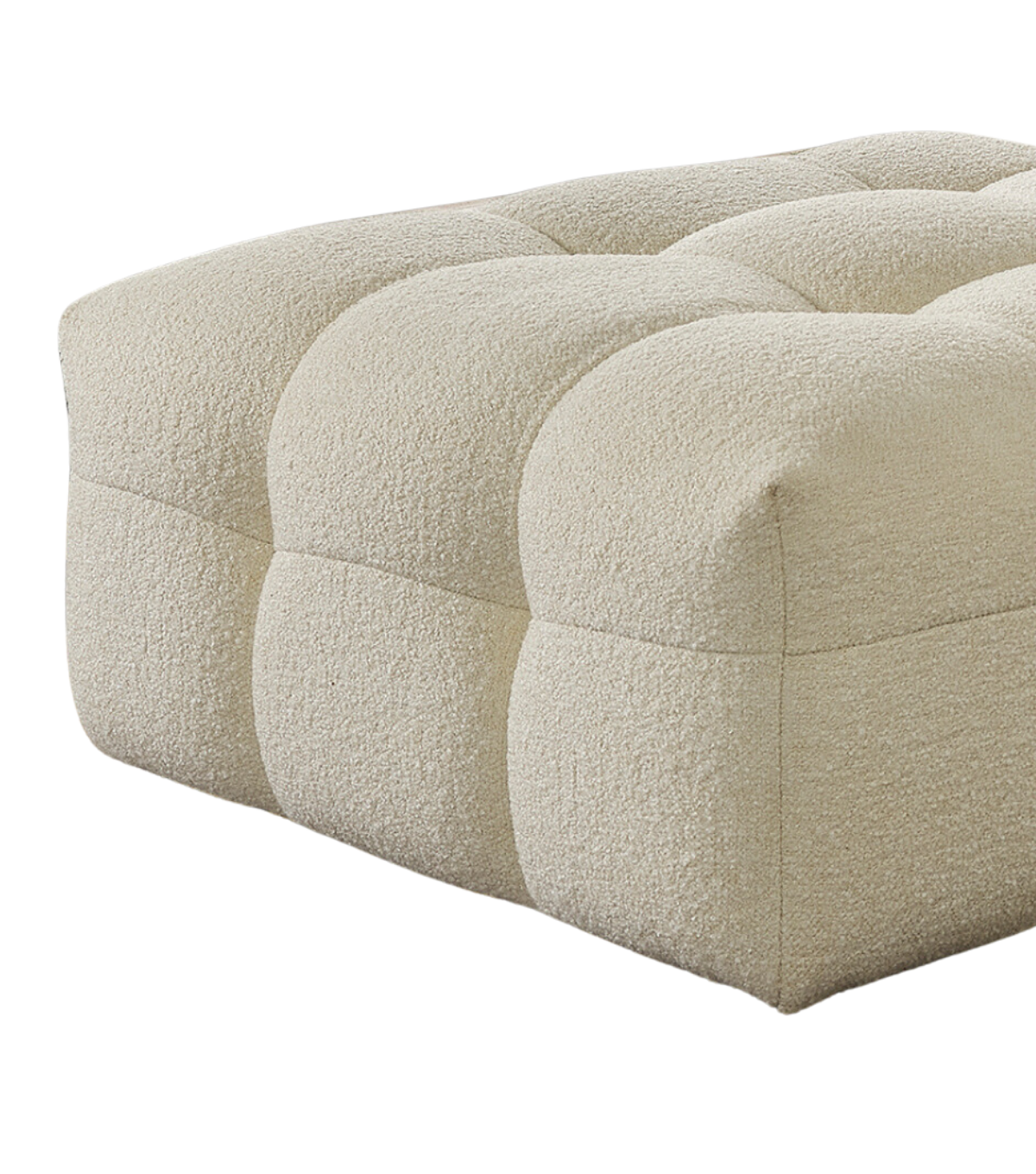 Nammos Comfort Teddy Puf Bej 100