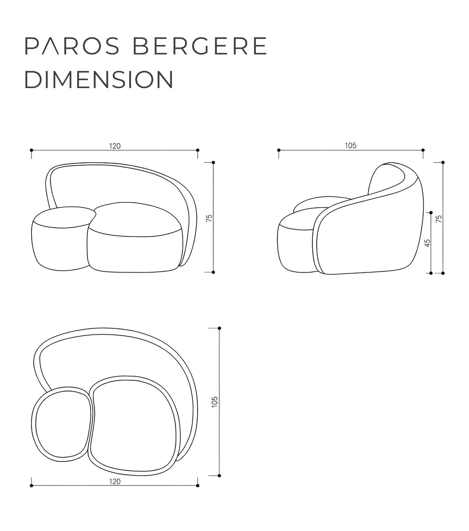 Paros Comfort Puflu Berjer Bej