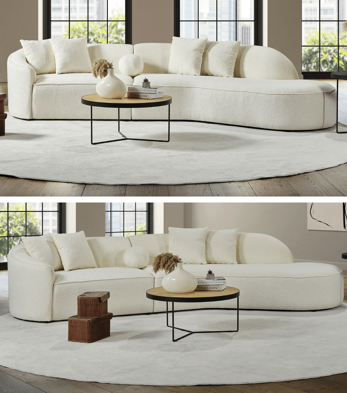 Petit Teddy Corner Köşe Koltuk Bej 100