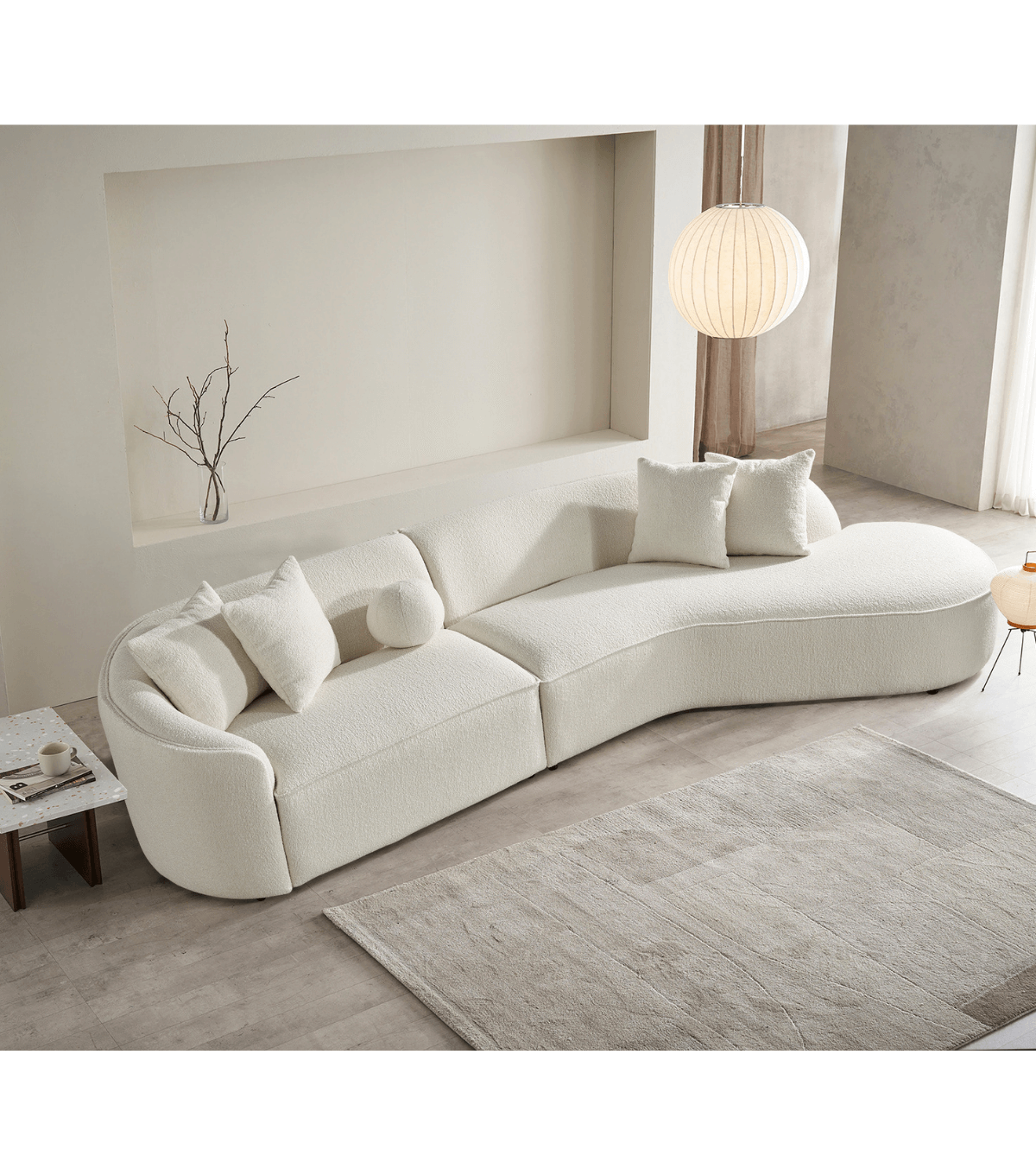 Petit Teddy Corner Köşe Koltuk Bej 100