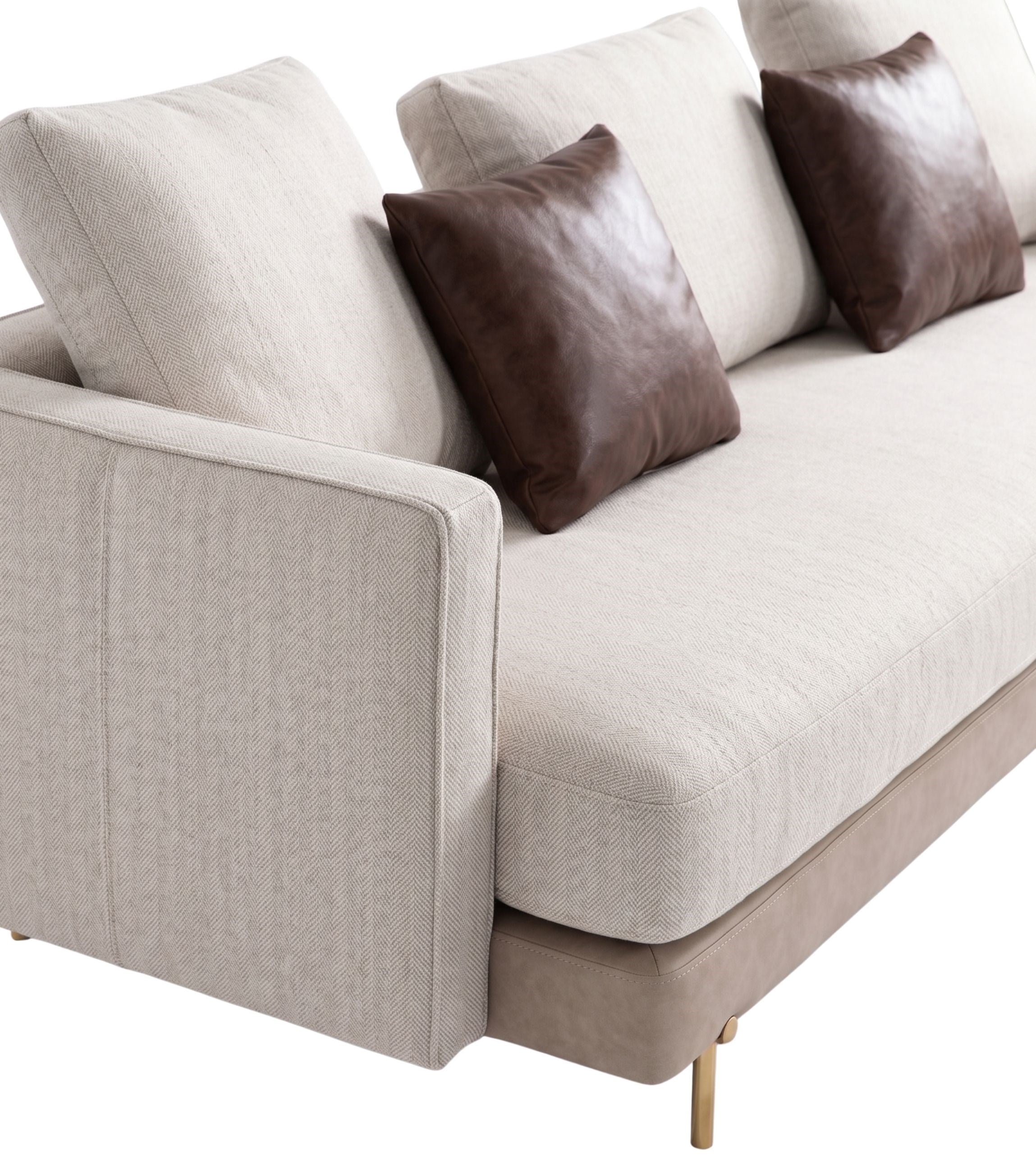 Positano Metal Leg Sofa 230