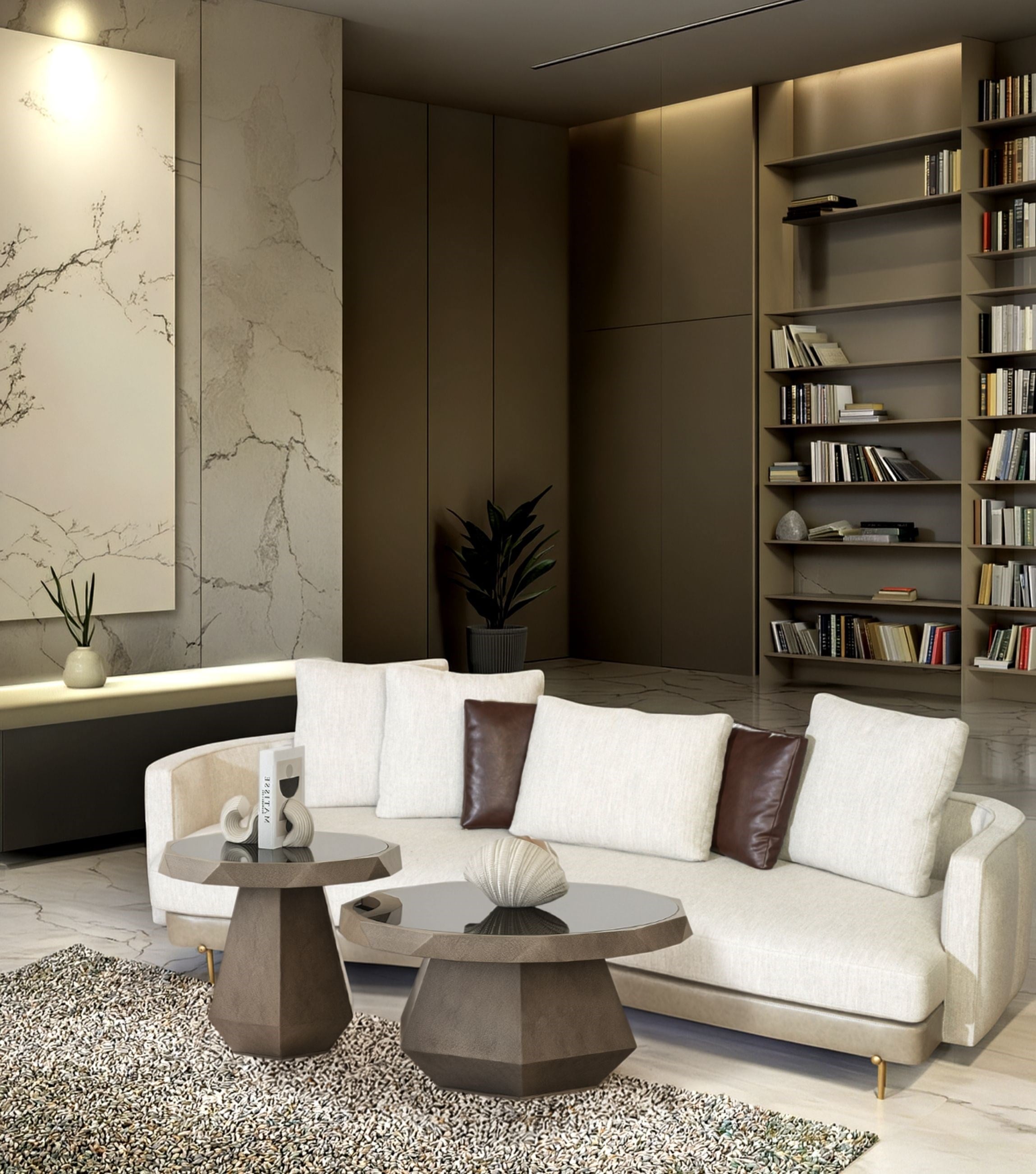 Positano Metal Leg Sofa 230