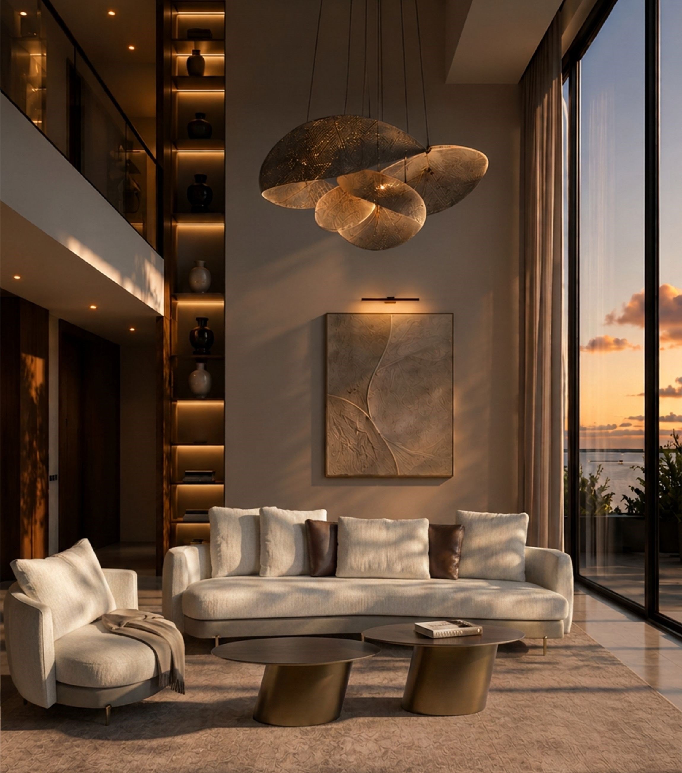 Positano Metal Leg Sofa 230