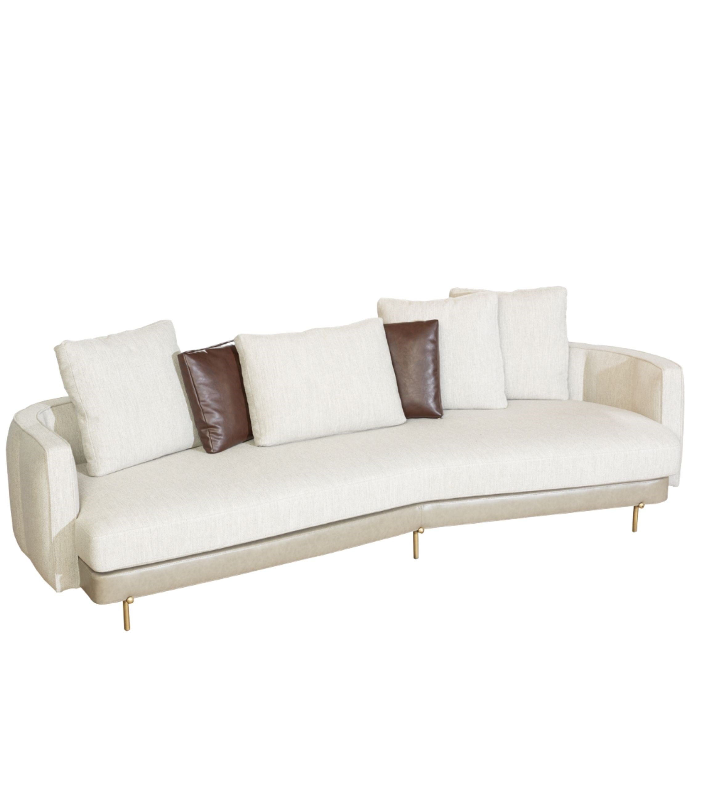 Positano Metal Leg Sofa 230