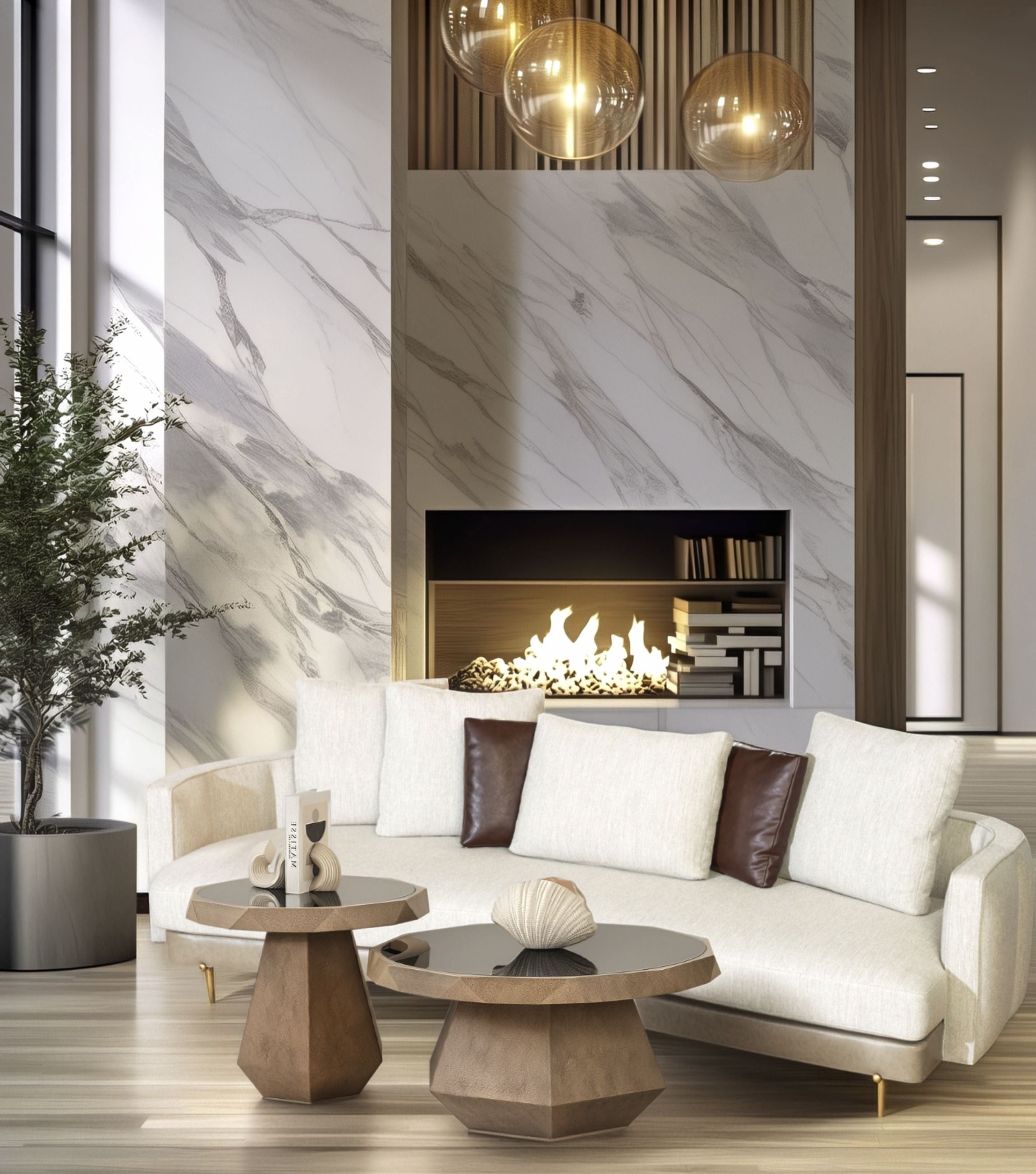 Positano Metal Leg Sofa 230