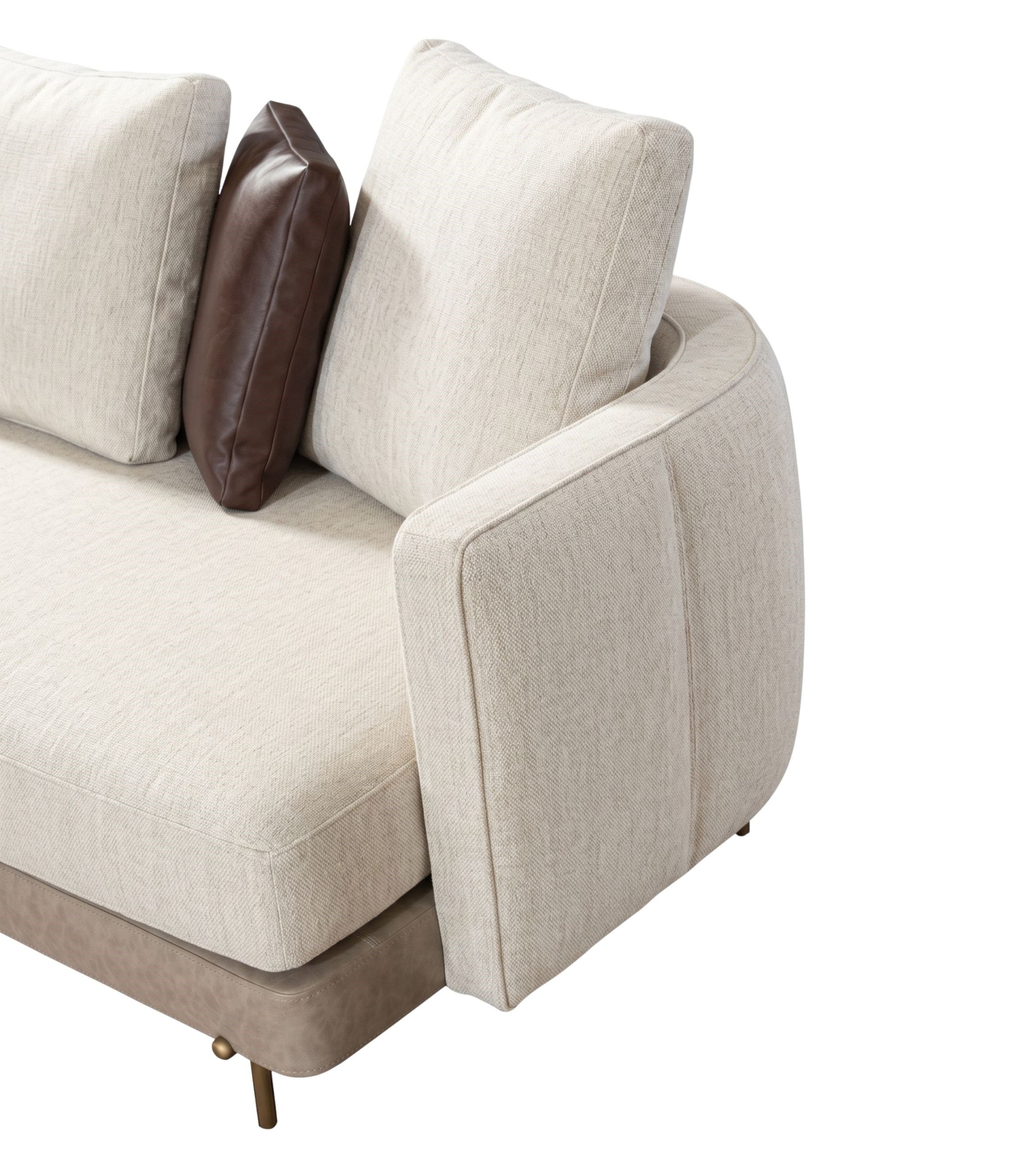 Positano Metal Leg Sofa 230