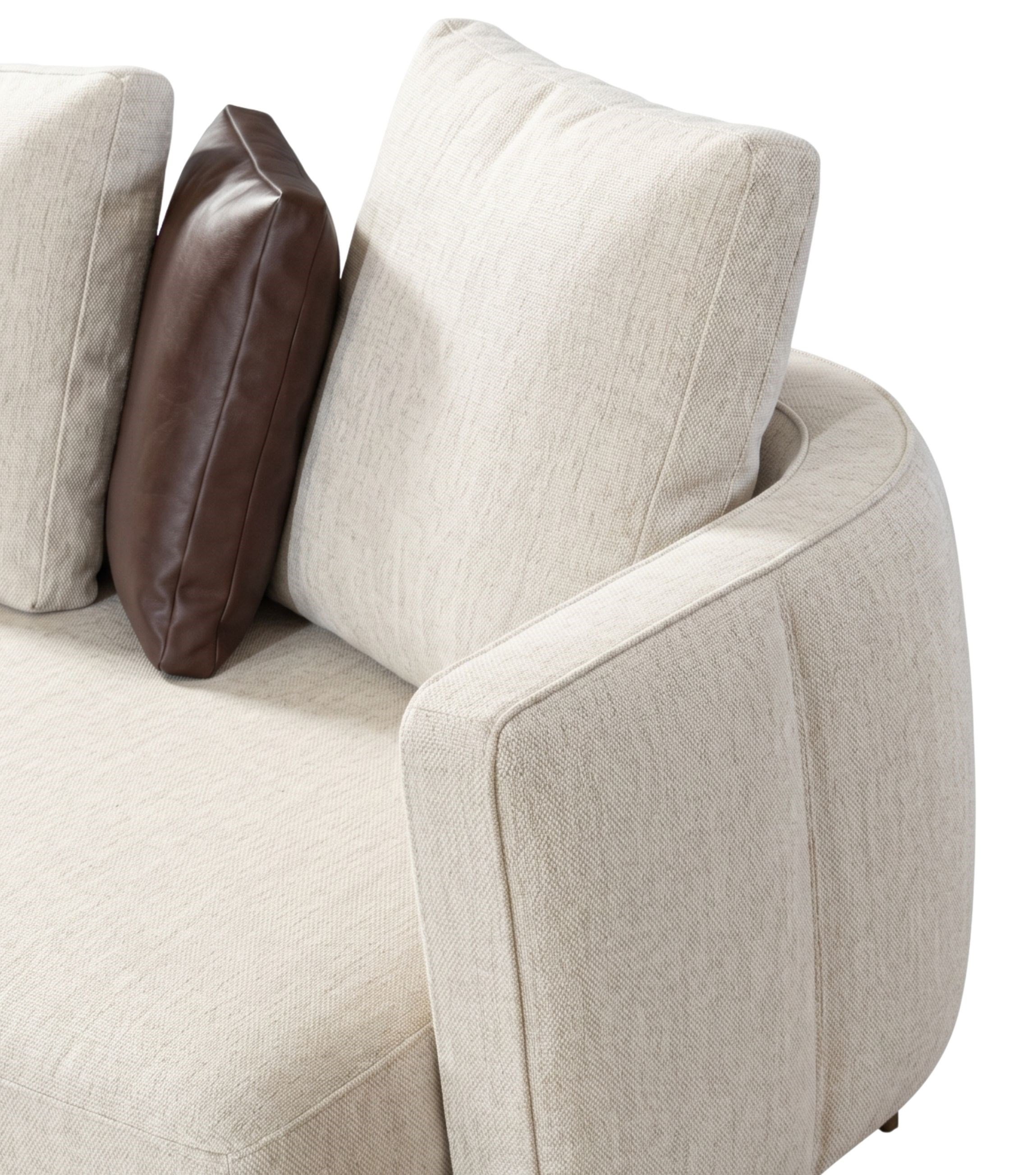 Positano Metal Leg Sofa 230
