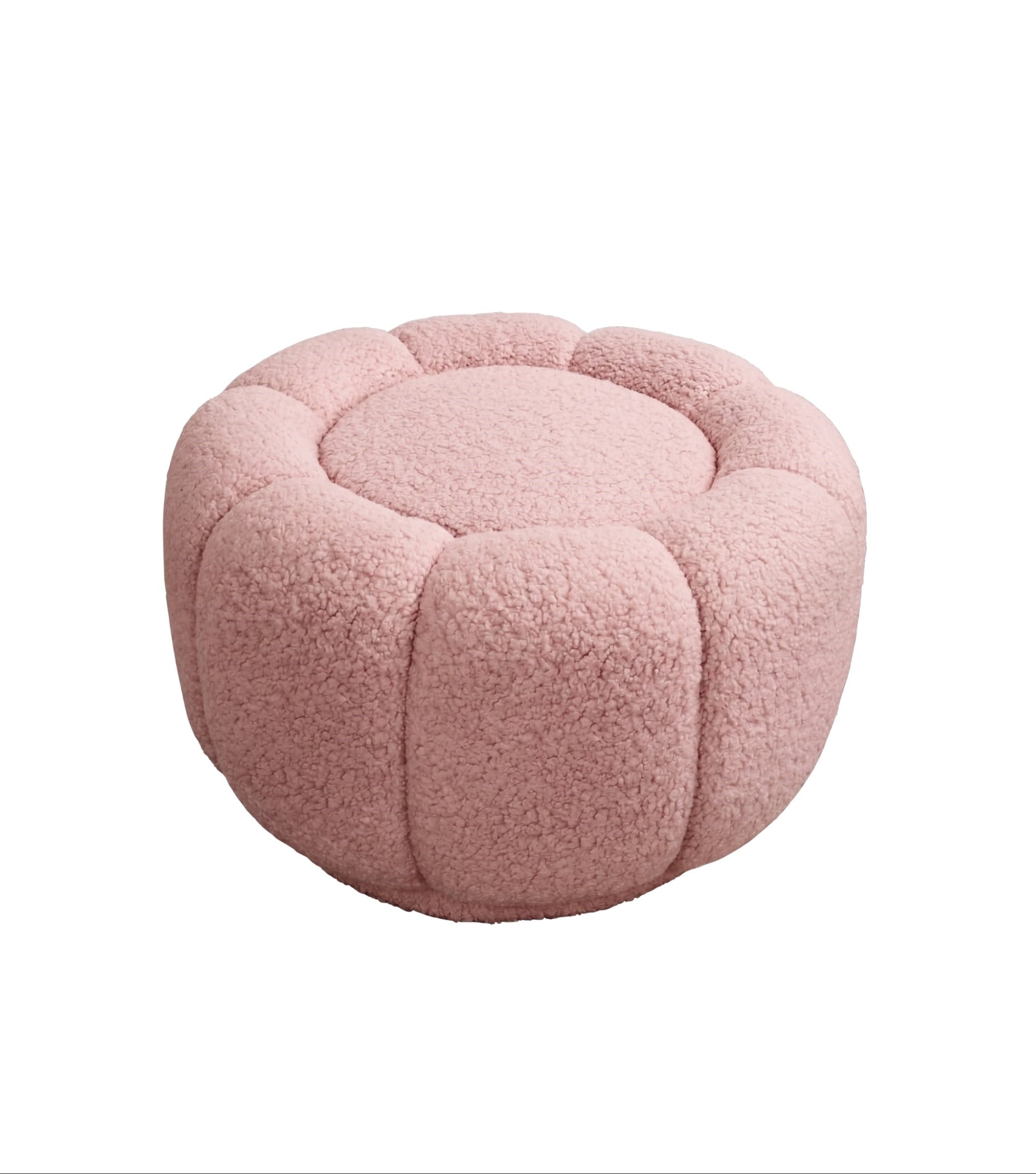 Potter Açık Pembe Teddy Döner Ayaklı Berjer