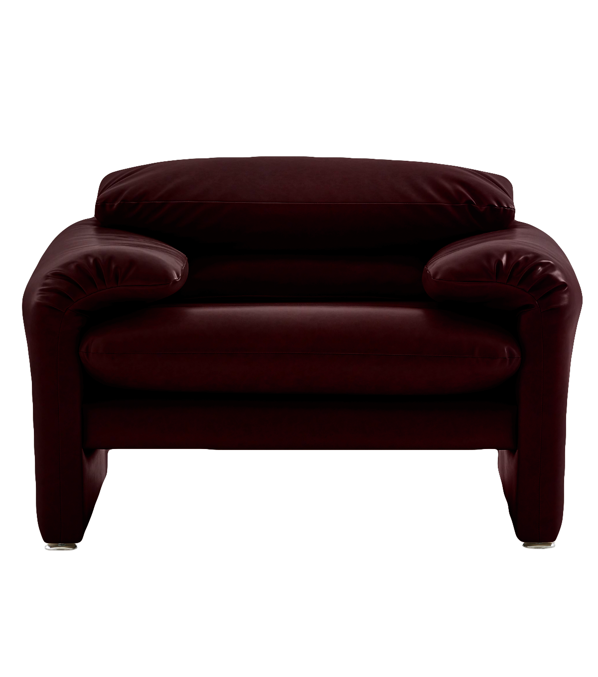 Proteo Comfort Mekanizmalı Bordo Deri Berjer
