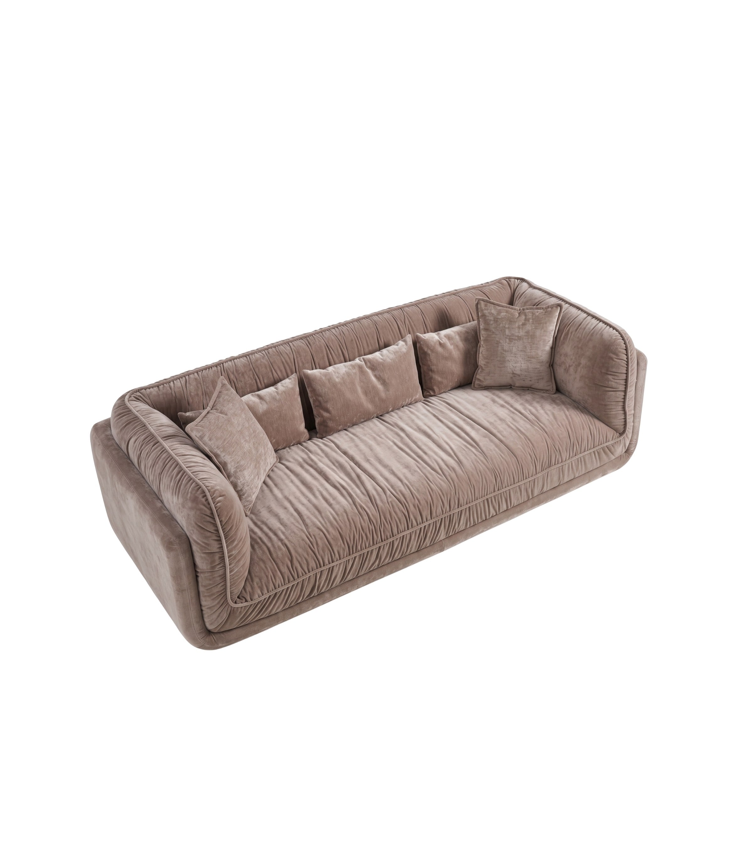 Ravello Comfort Büzgülü Kadife Kanepe